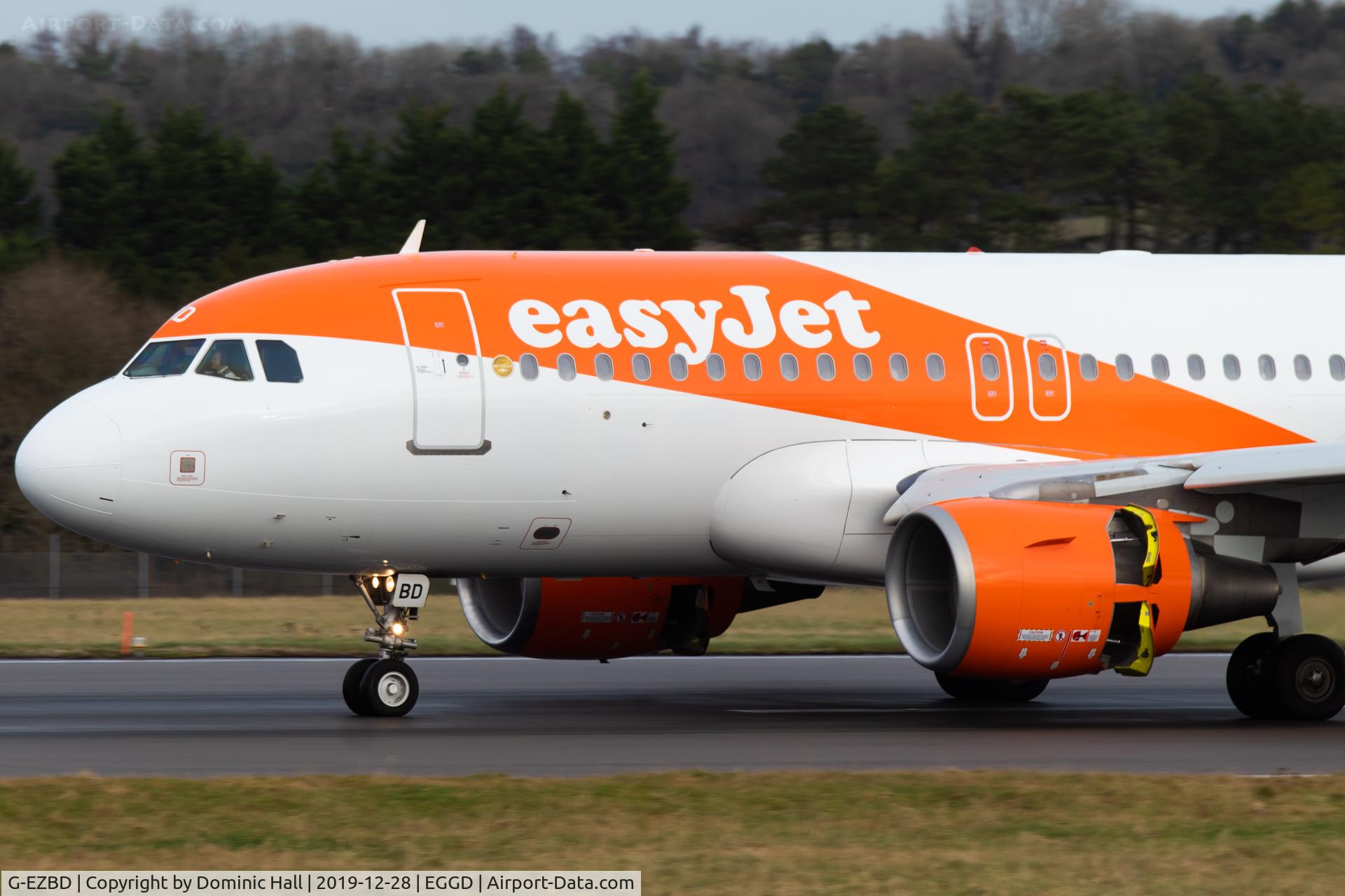 G-EZBD, 2006 Airbus A319-111 C/N 2873, BRS 28/12/19