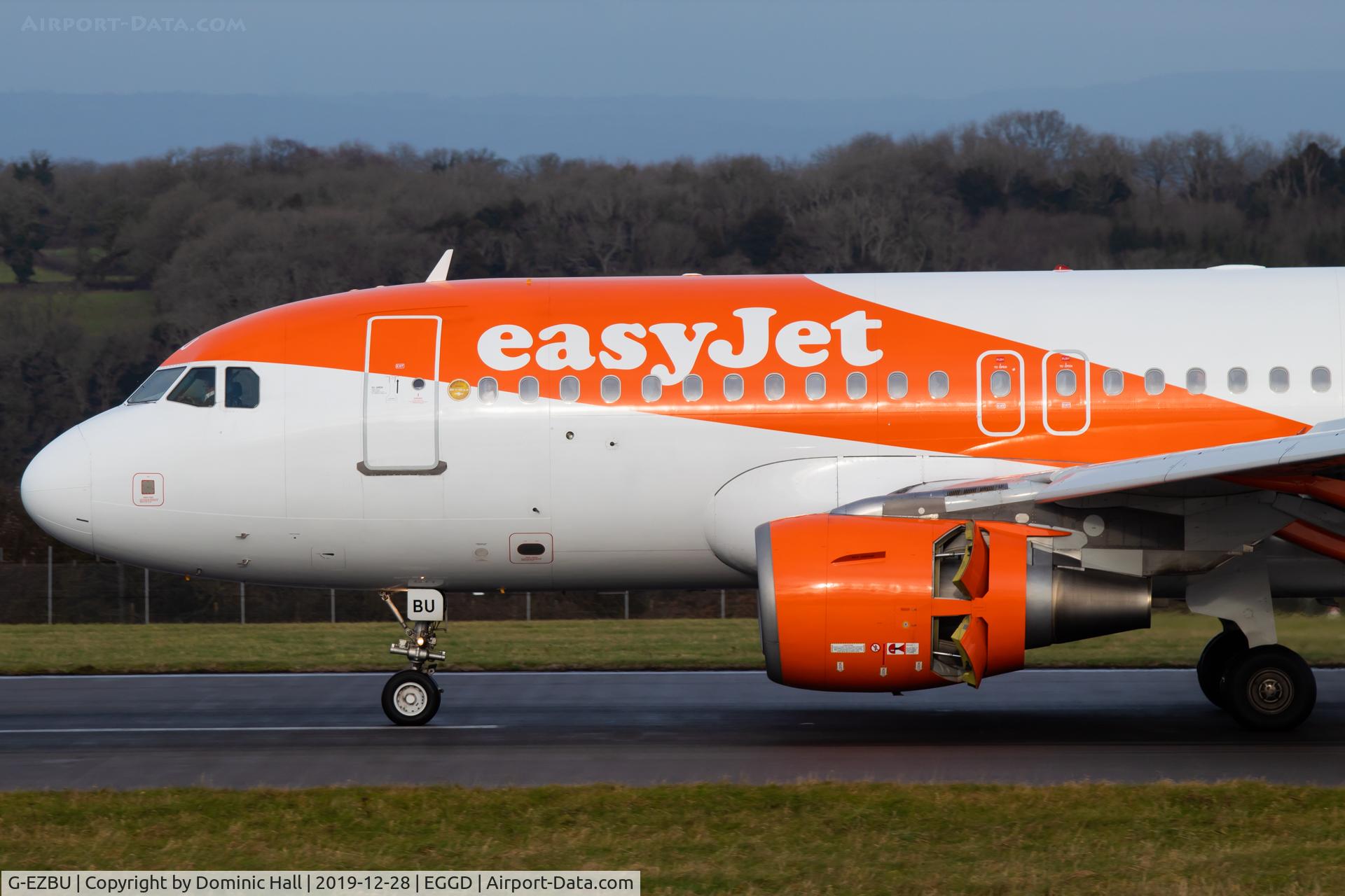 G-EZBU, 2007 Airbus A319-111 C/N 3118, BRS 28/12/19