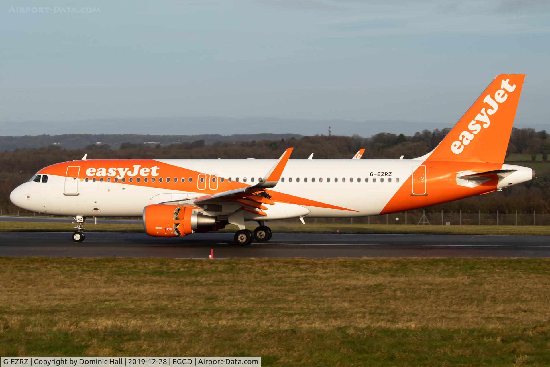 G-EZRZ, 2018 Airbus A320-214 C/N 8358, BRS 28/12/19