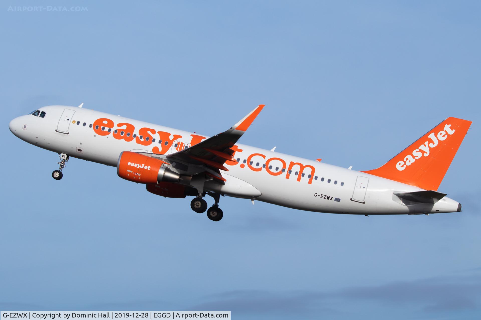 G-EZWX, 2014 Airbus A320-214 C/N 6192, BRS 28/12/19