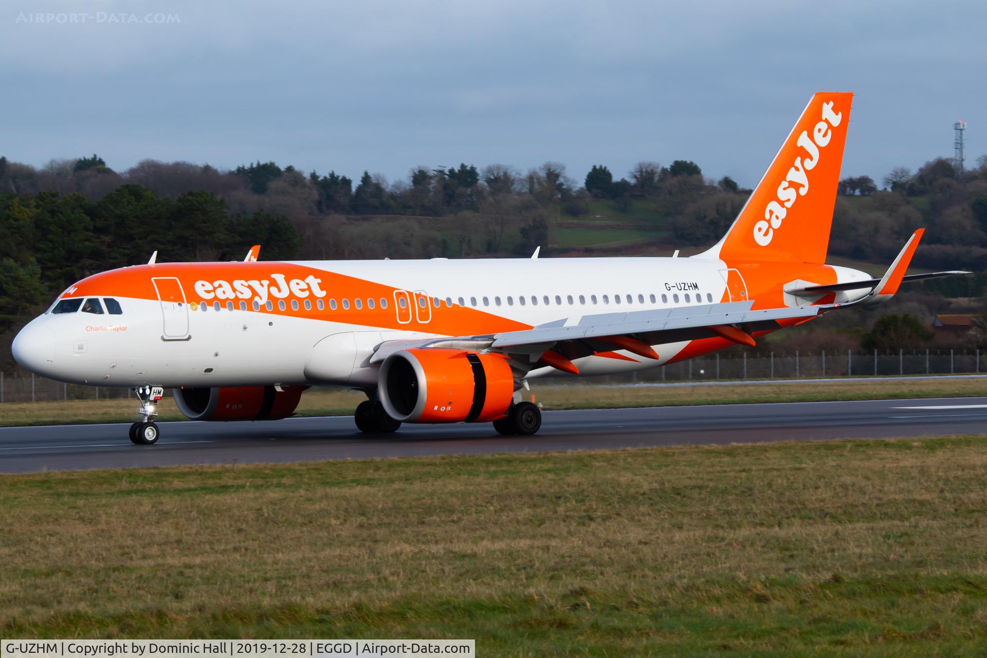G-UZHM, 2018 Airbus A320-251N C/N 8405, BRS 28/12/19