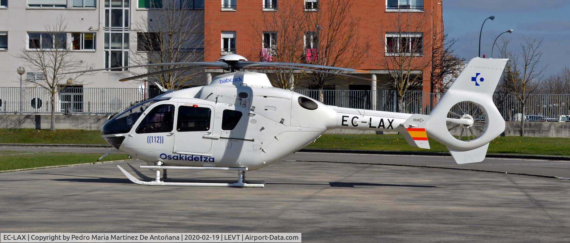 EC-LAX, 2008 Eurocopter EC-135-T2+ C/N 743, Vitoria-Gasteiz - Euskadi - España