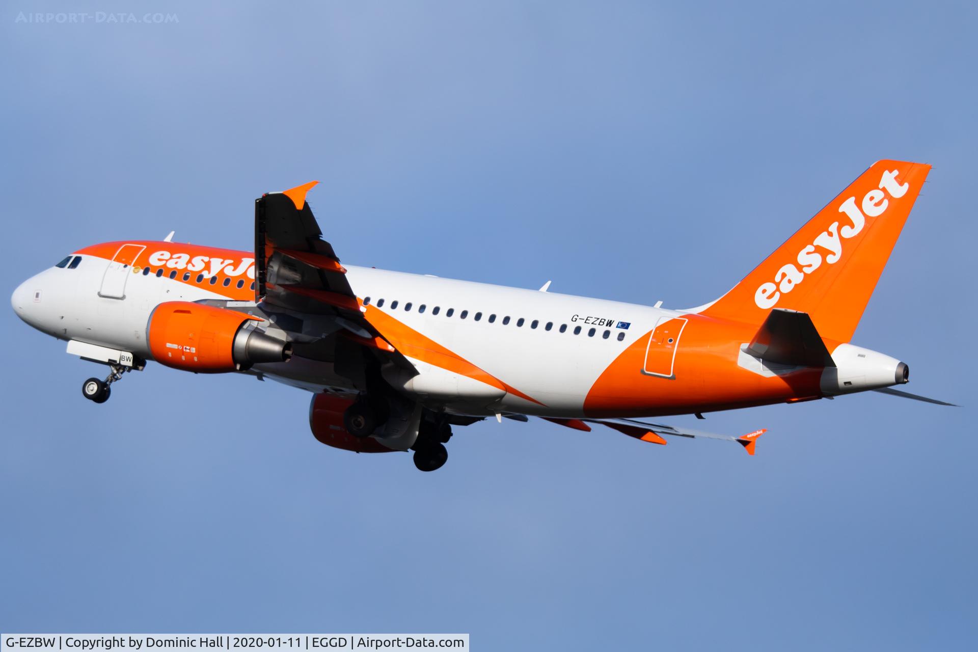 G-EZBW, 2007 Airbus A319-111 C/N 3134, BRS 11/01/20