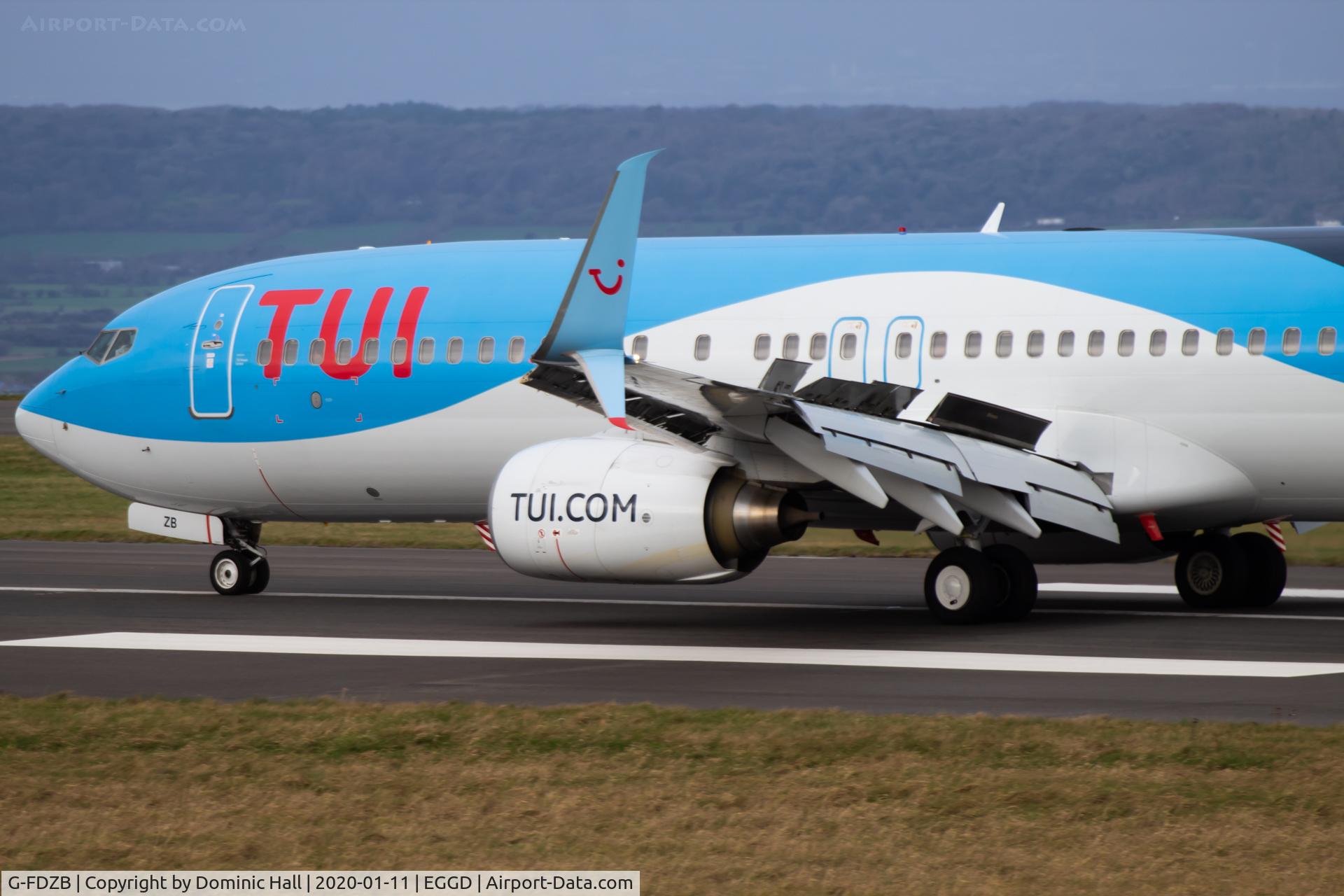 G-FDZB, 2007 Boeing 737-8K5 C/N 35131, BRS 11/01/20