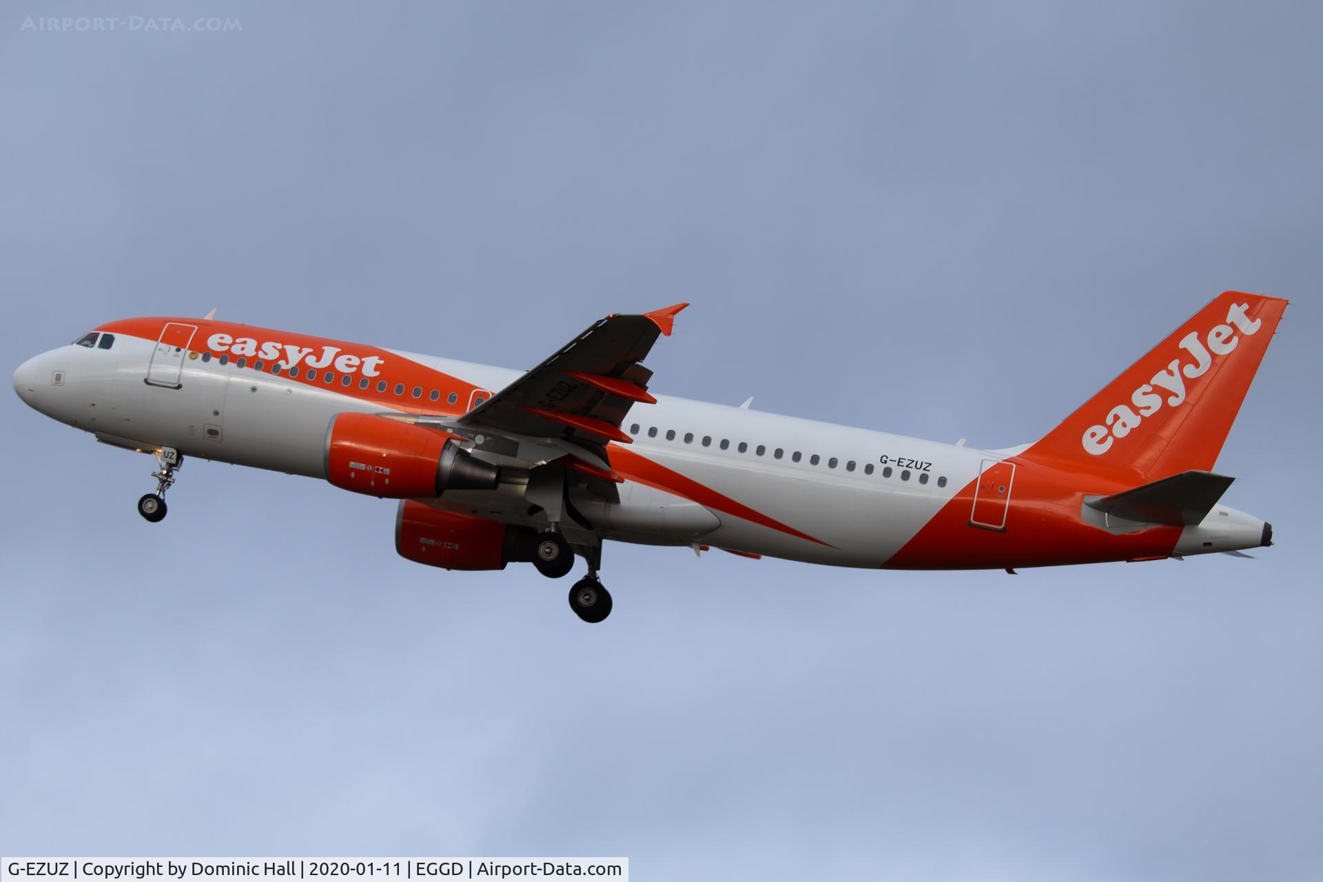 G-EZUZ, 2012 Airbus A320-214 C/N 5187, BRS 11/01/20