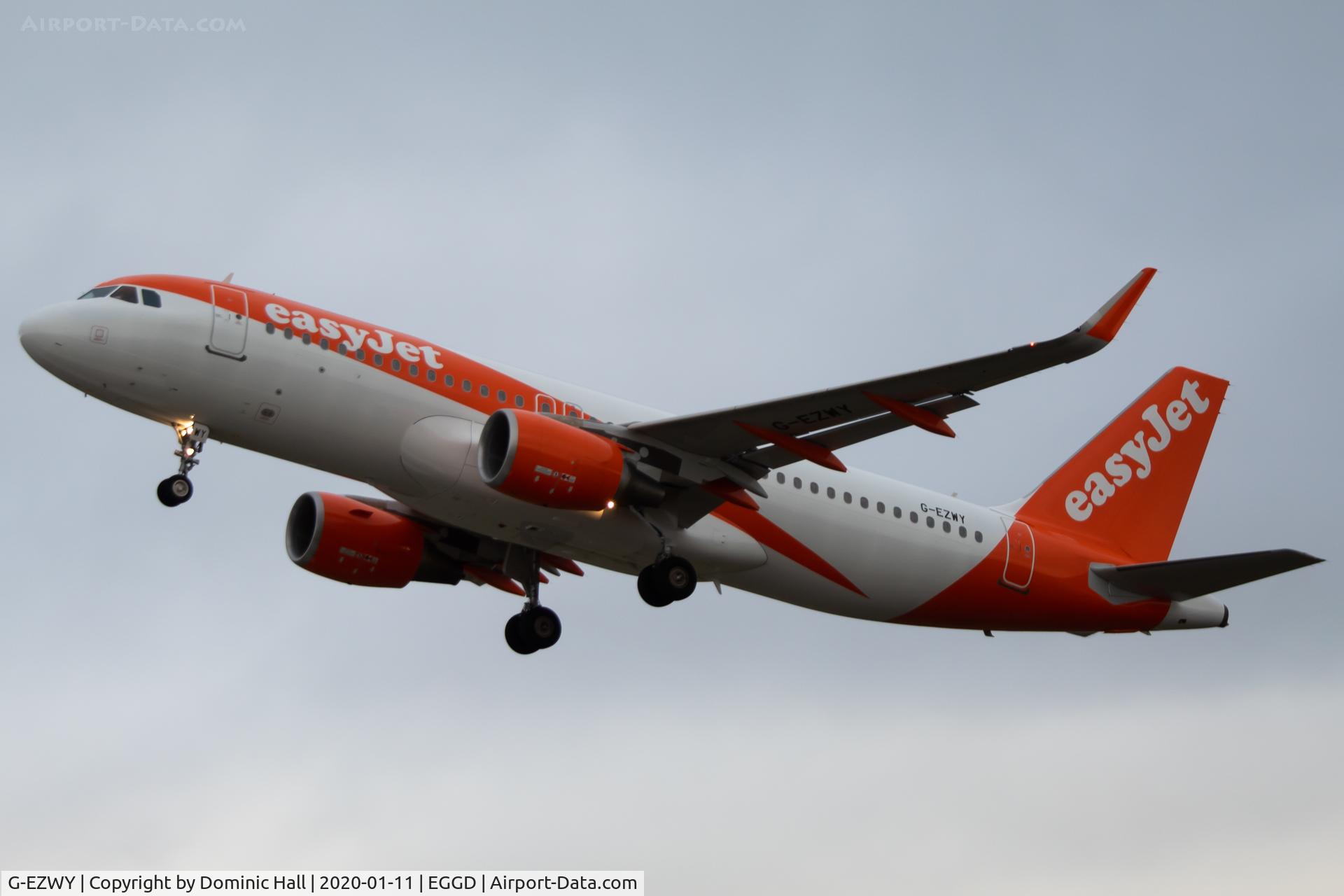 G-EZWY, 2014 Airbus A320-214 C/N 6267, BRS 11/01/20