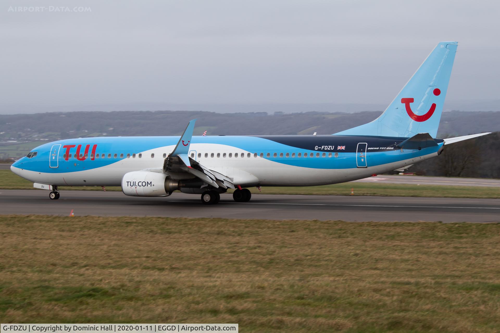 G-FDZU, 2011 Boeing 737-8K5 C/N 37253, BRS 11/01/20
