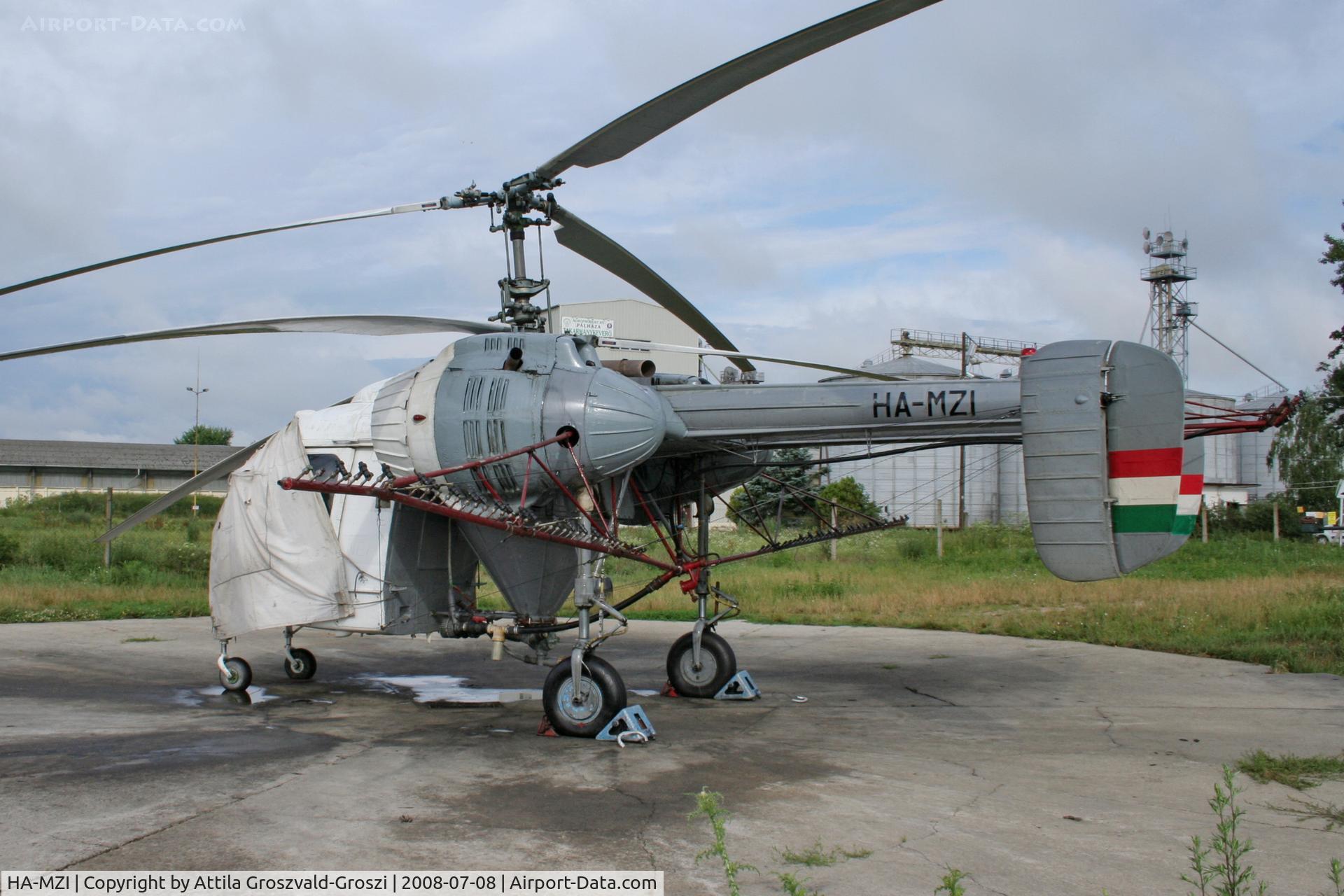 HA-MZI, 1973 Kamov Ka-26 Hoodlum C/N 7303408, Pápa-Pálháza agricultural airport and take-off field