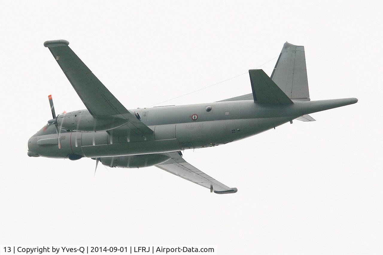 13, Dassault ATL-2 Atlantique 2 C/N 13, Dassault-Breguet Atlantique II (ATL2), Take off rwy 26, Landivisiau Naval Air Base (LFRJ)