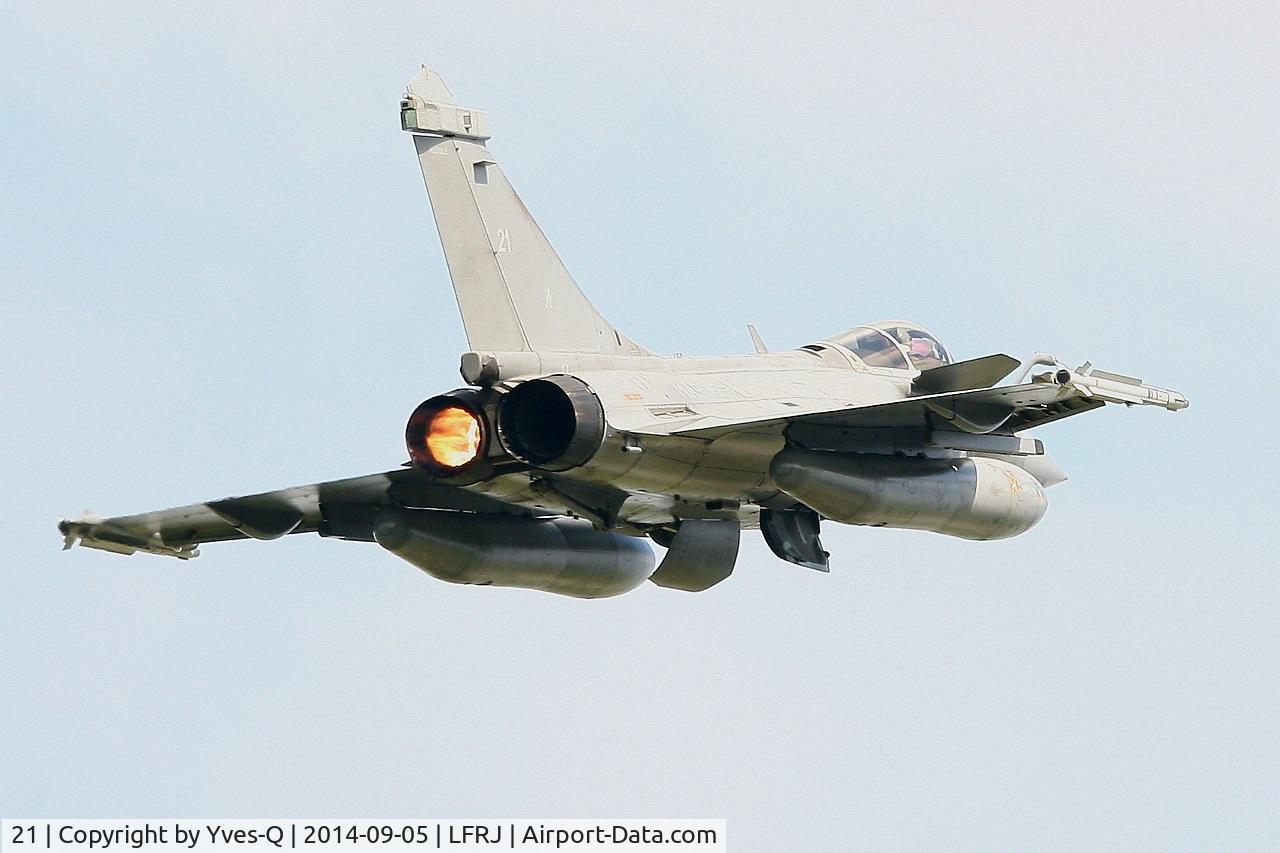 21, Dassault Rafale M C/N 21, Dassault Rafale M,  Go arround rwy 08, Landivisiau Naval Air Base (LFRJ)