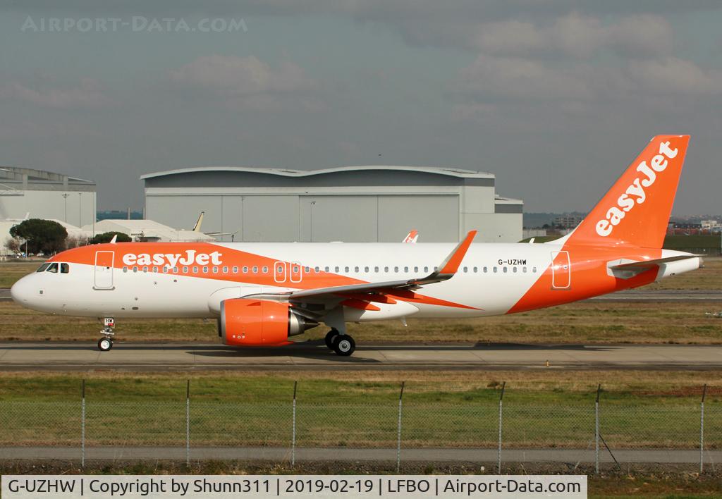 G-UZHW, 2019 Airbus A320-251N C/N 8759, Delivery day...