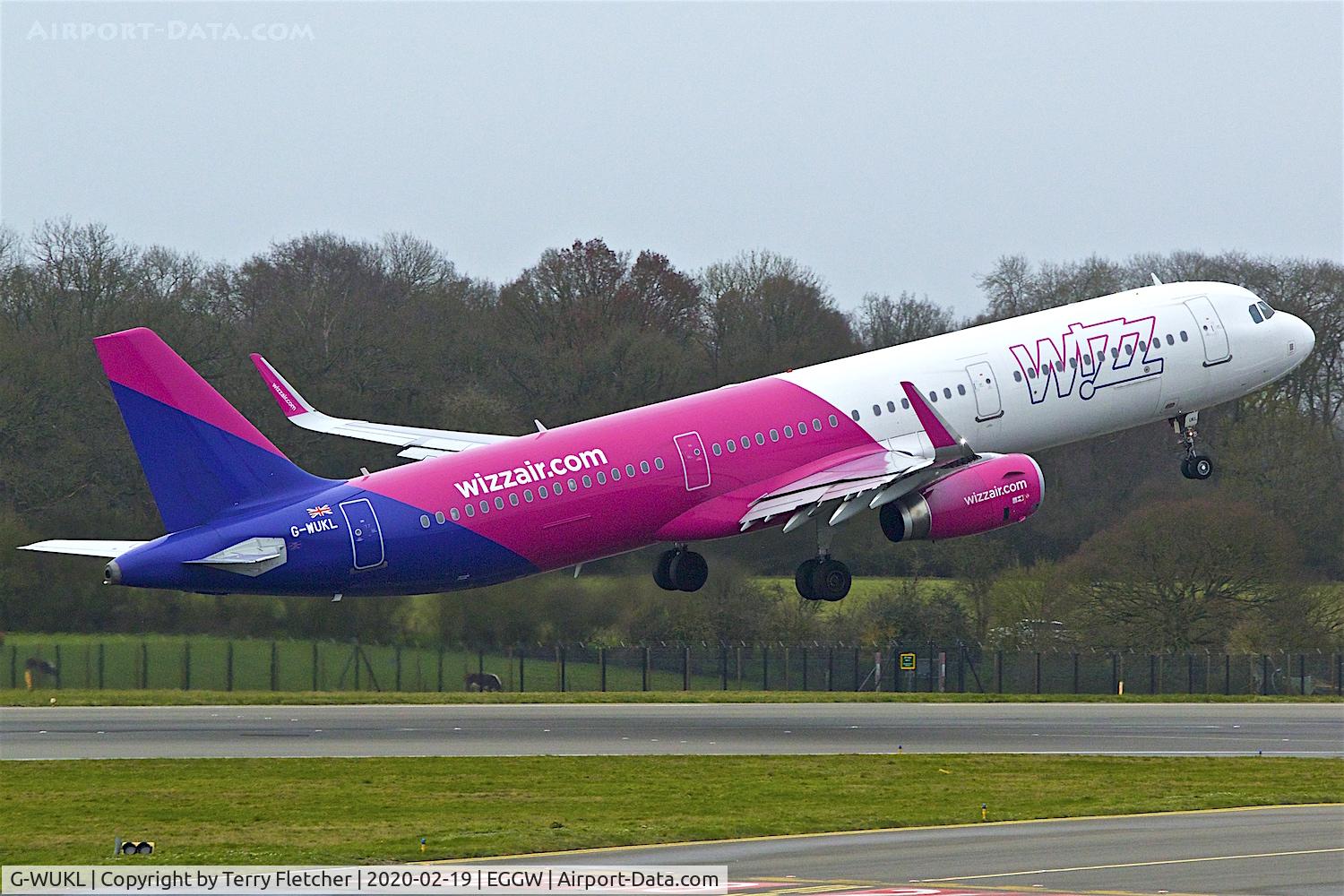 G-WUKL, 2019 Airbus A321-231 C/N 8791, At Luton