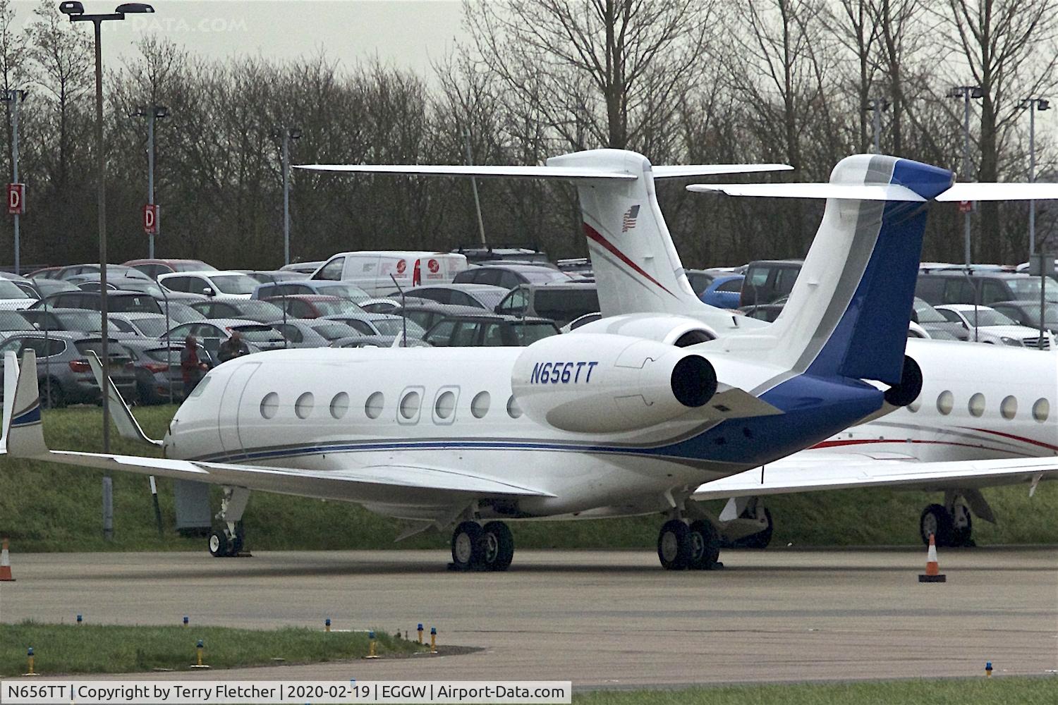 N656TT, 2018 Gulfstream G-VI (G650ER) C/N 6234, At Luton