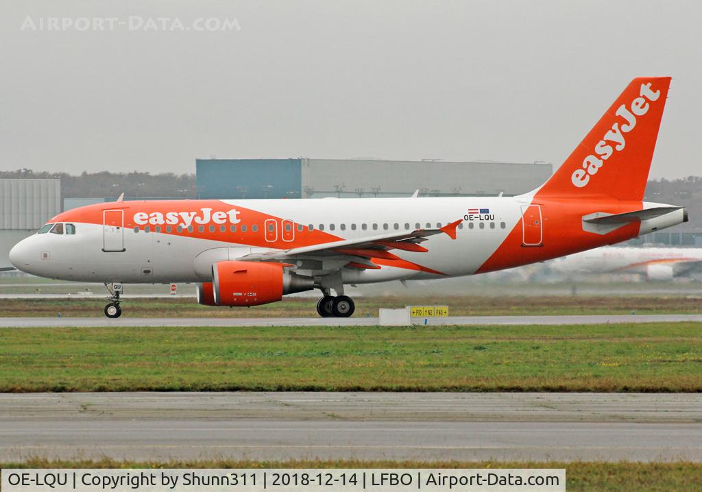 OE-LQU, 2009 Airbus A319-111 C/N 4087, Lining up rwy 32R from November 2 for departure...