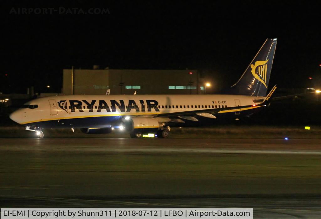 EI-EMI, 2010 Boeing 737-8AS C/N 34979, Taxiing holding point rwy 32R for departure from November 2