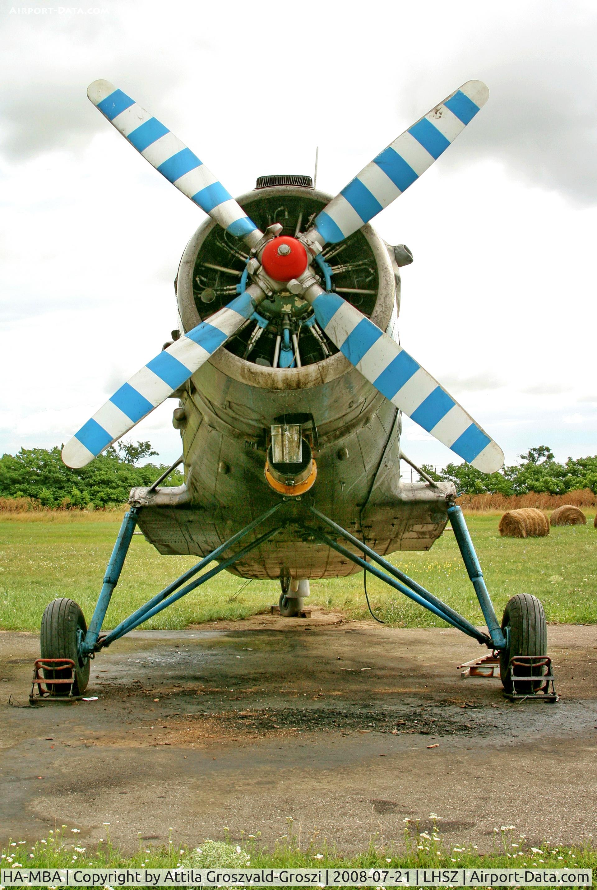 HA-MBA, 1975 PZL-Mielec An-2R C/N 1G161-06, LHSZ - Szentes Airport, Hungary