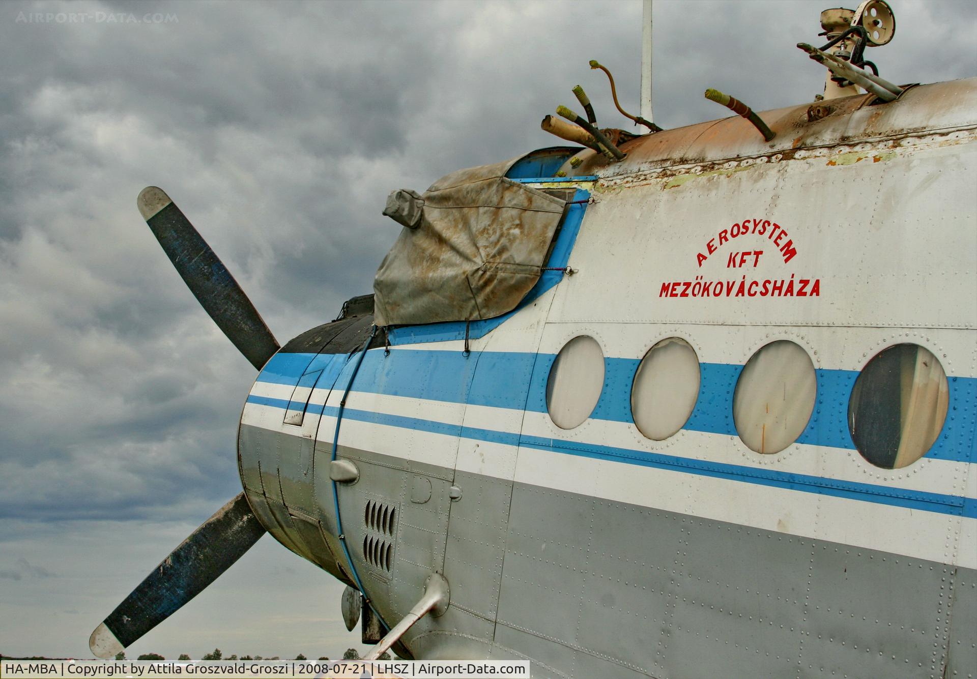 HA-MBA, 1975 PZL-Mielec An-2R C/N 1G161-06, LHSZ - Szentes Airport, Hungary