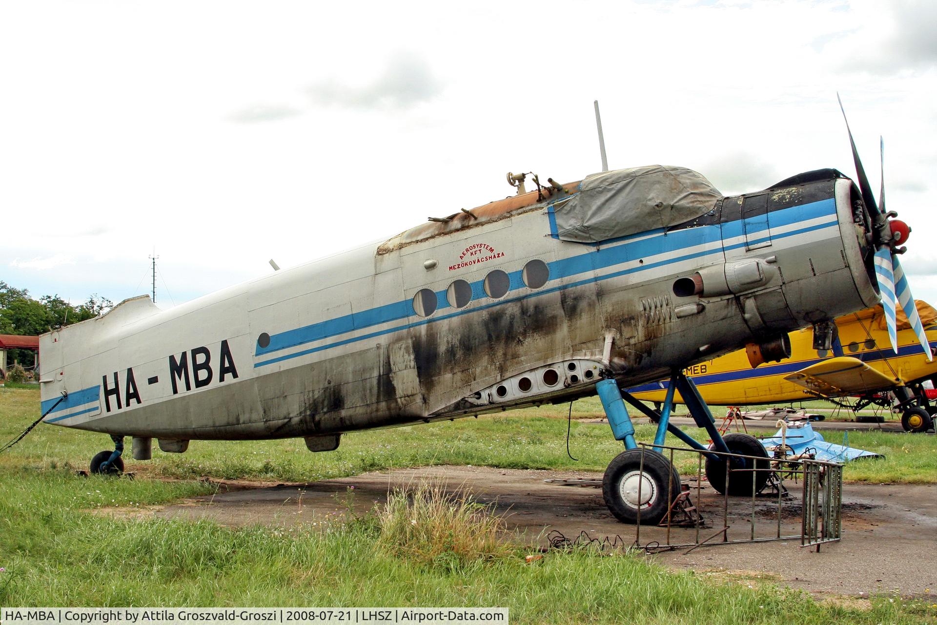 HA-MBA, 1975 PZL-Mielec An-2R C/N 1G161-06, LHSZ - Szentes Airport, Hungary