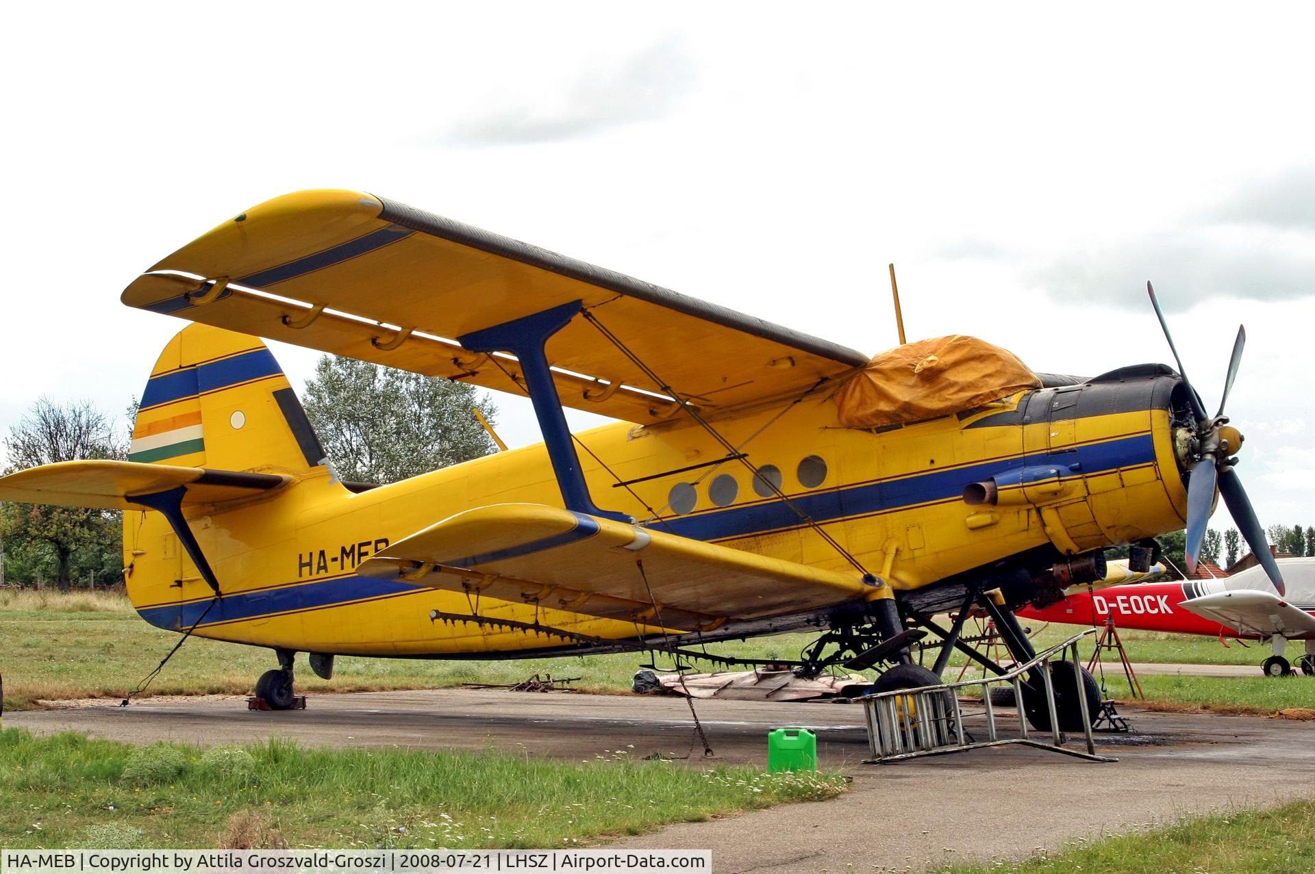 HA-MEB, 1979 PZL-Mielec AN-2R C/N 1G186-08, LHSZ - Szentes Airport, Hungary