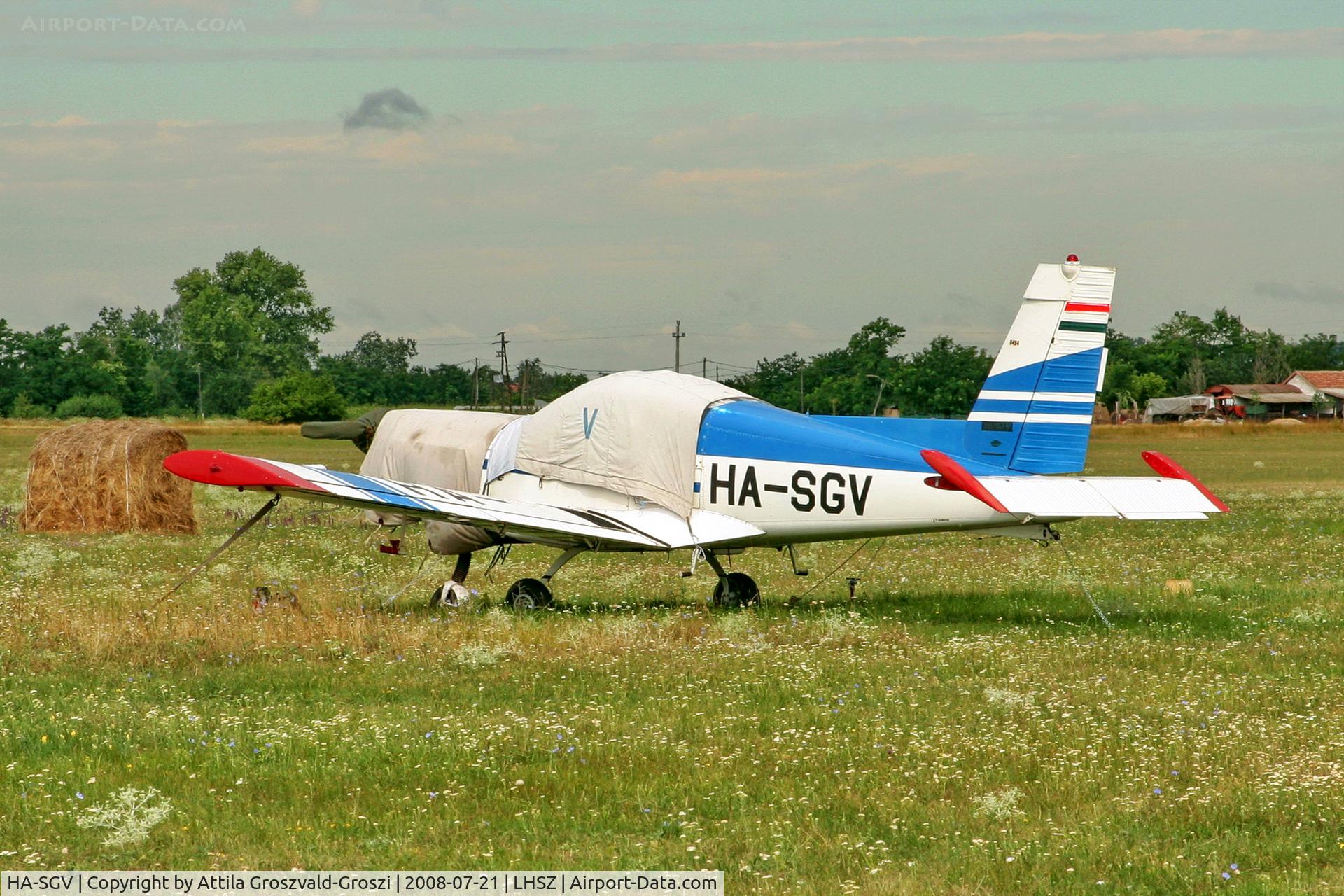 HA-SGV, 1989 Zlin Z-142 C/N 0484, LHSZ - Szentes Airport, Hungary