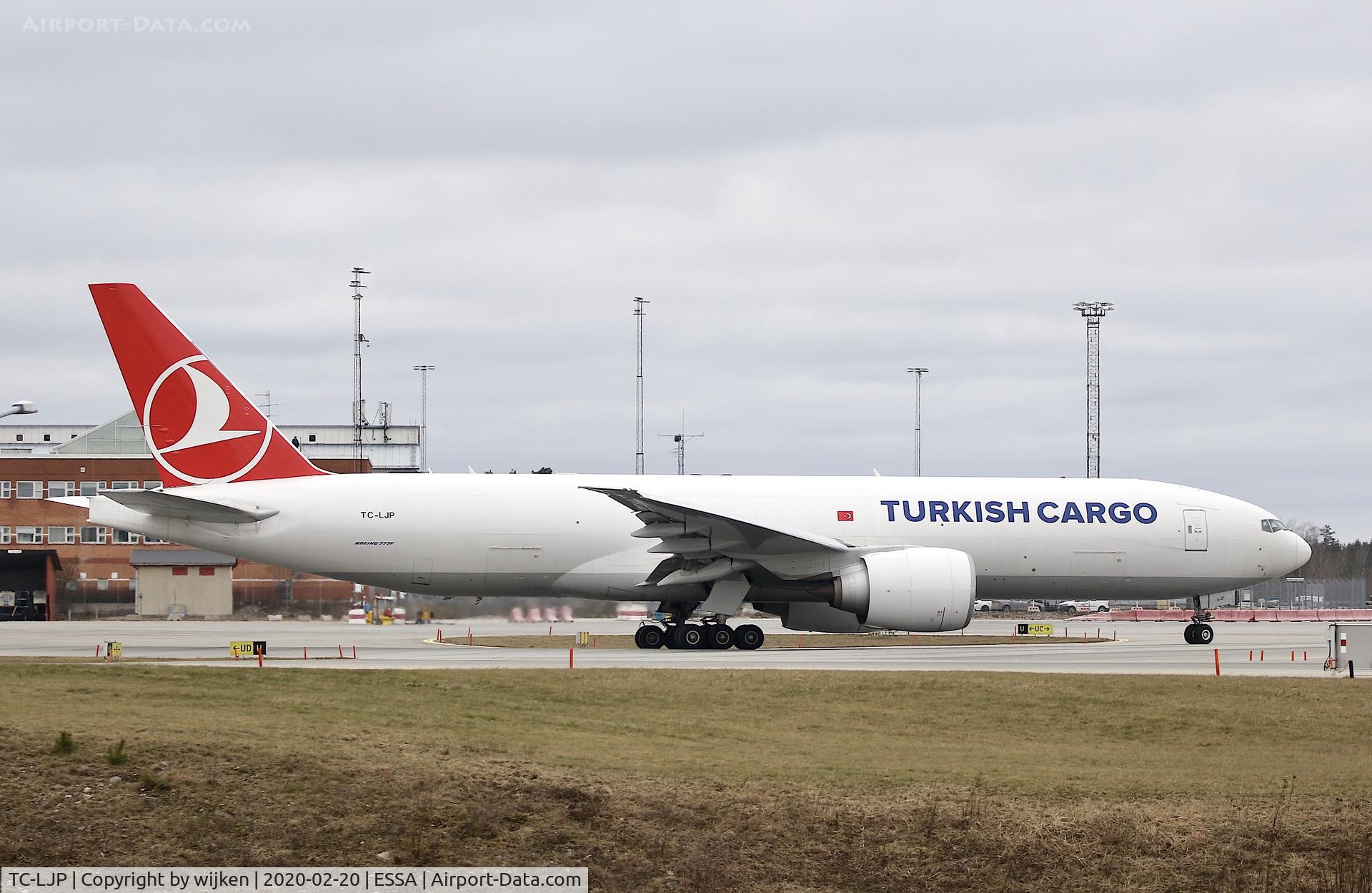 TC-LJP, 2018 Boeing 777-FF2 C/N 65744, Ramp R