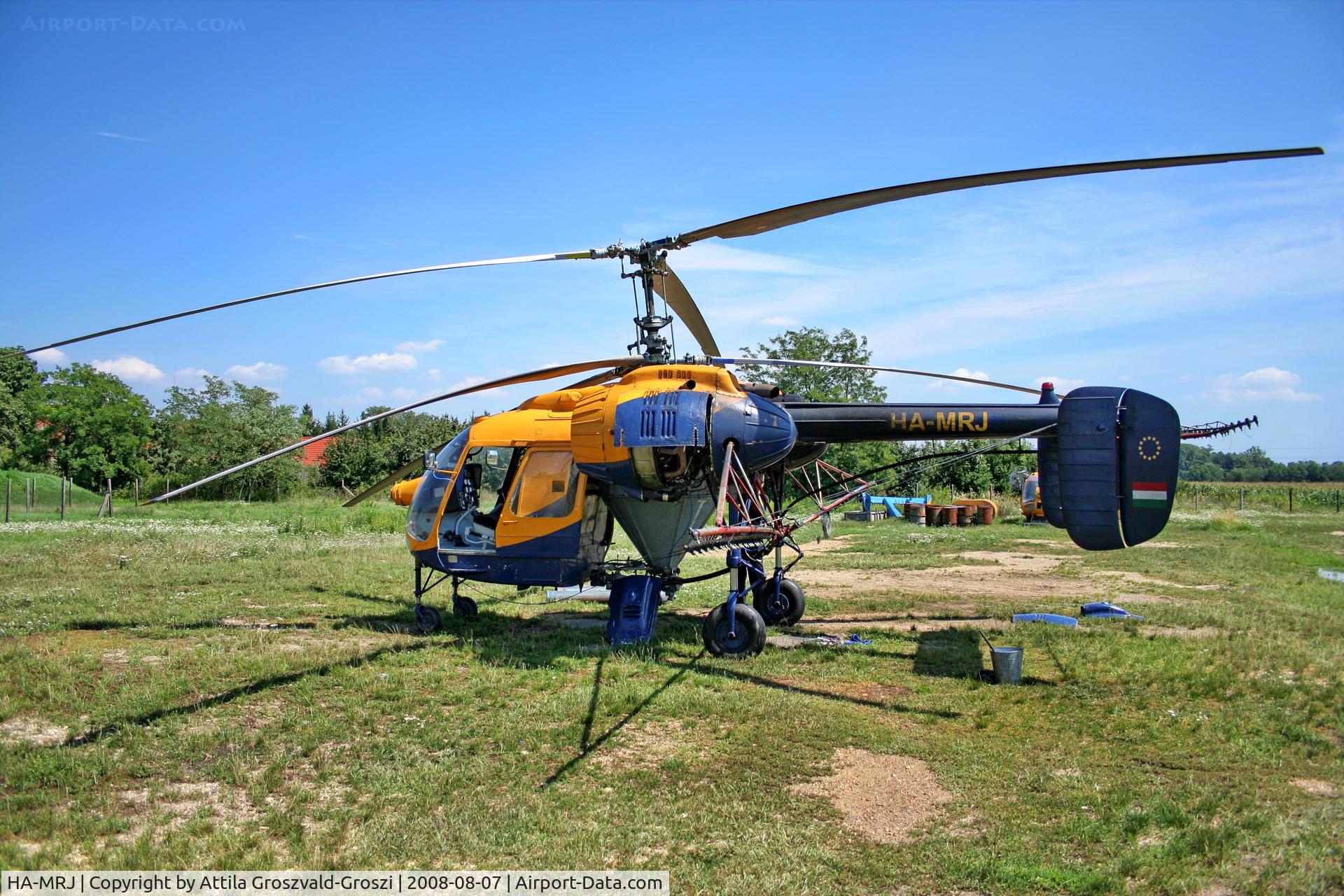 HA-MRJ, 1971 Kamov Ka-26 Hoodlum C/N 7001401, Ikervár agricultural airport and take-off field