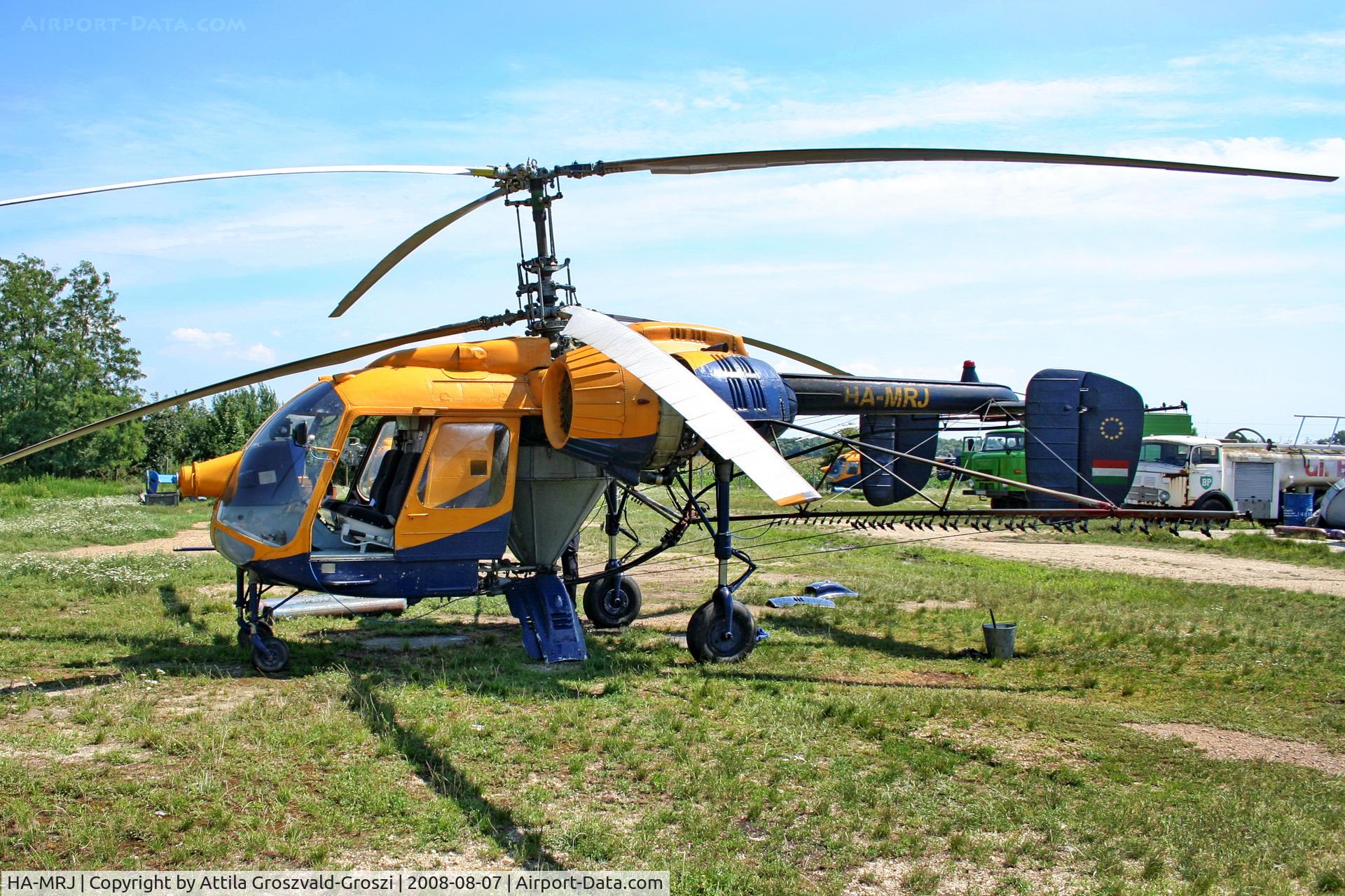 HA-MRJ, 1971 Kamov Ka-26 Hoodlum C/N 7001401, Ikervár agricultural airport and take-off field
