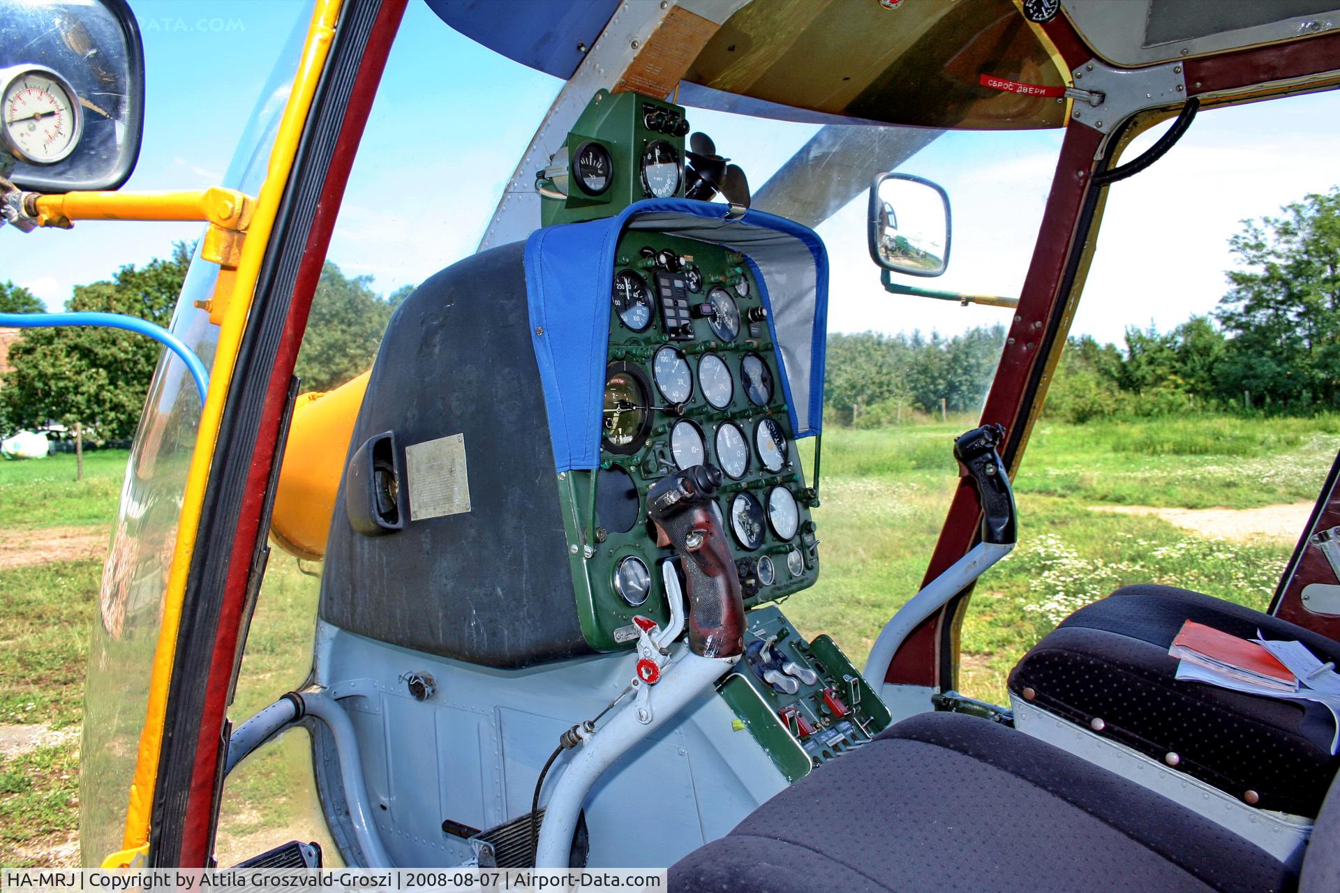 HA-MRJ, 1971 Kamov Ka-26 Hoodlum C/N 7001401, Ikervár agricultural airport and take-off field
