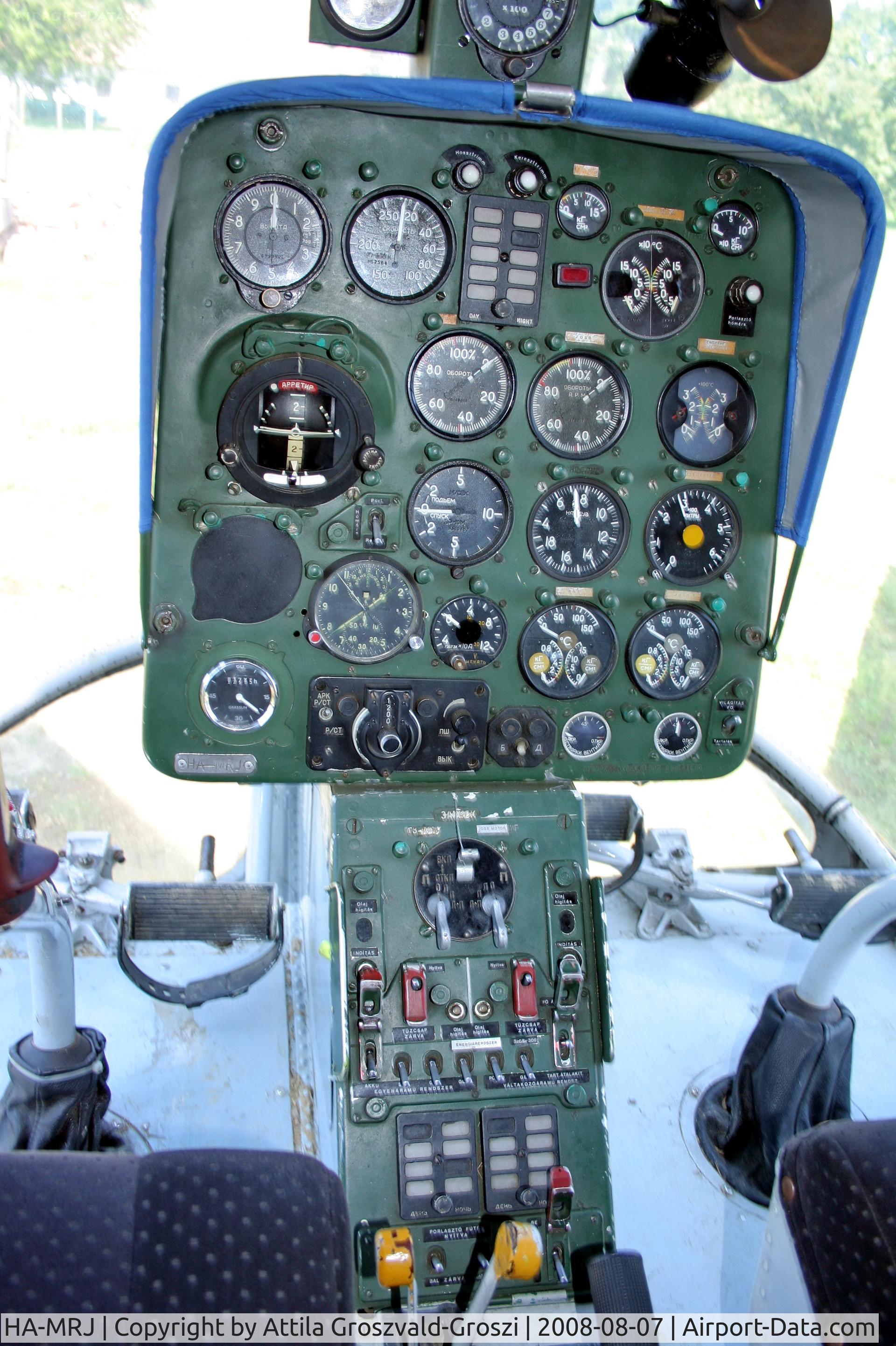 HA-MRJ, 1971 Kamov Ka-26 Hoodlum C/N 7001401, Ikervár agricultural airport and take-off field