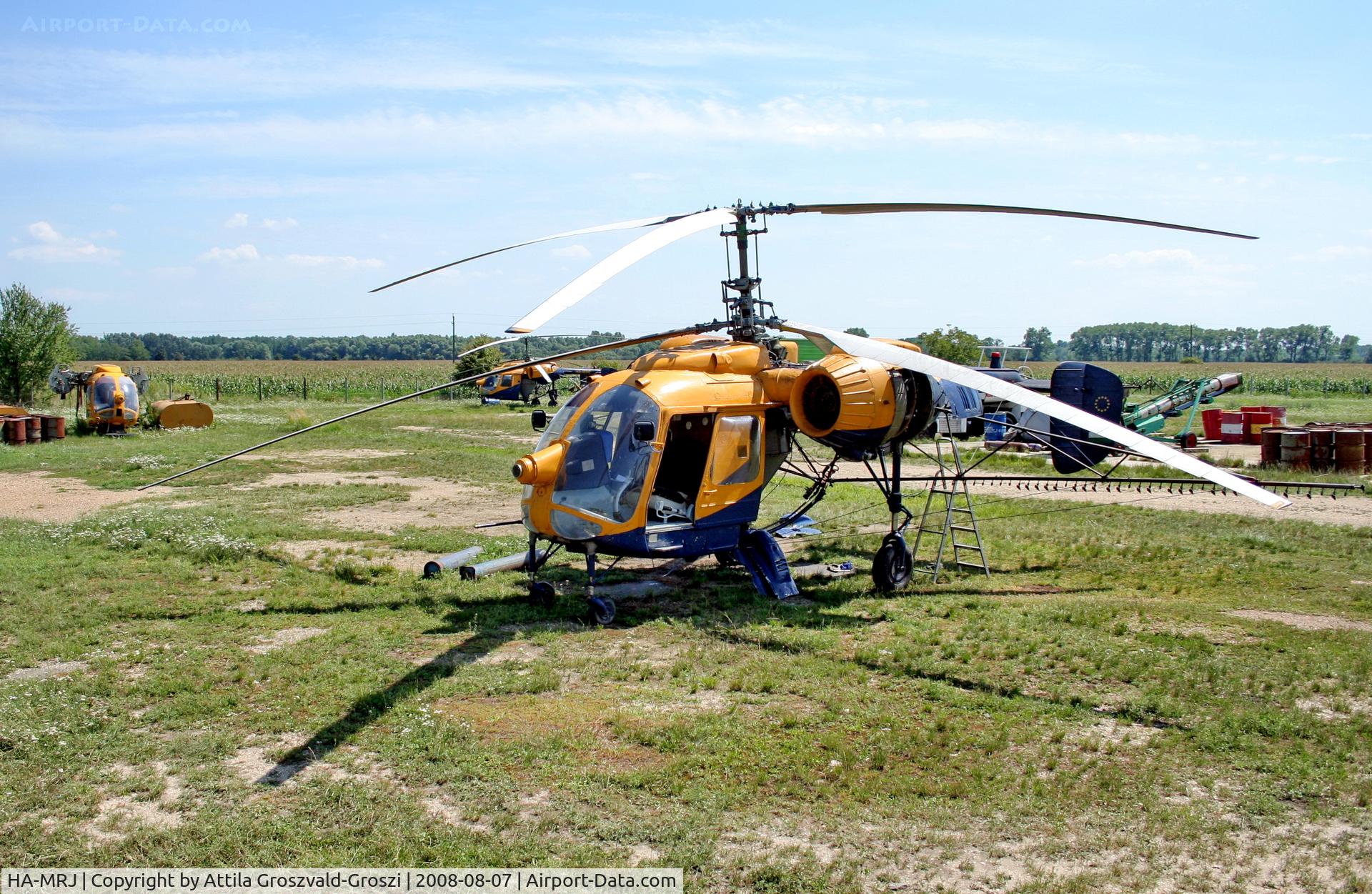 HA-MRJ, 1971 Kamov Ka-26 Hoodlum C/N 7001401, Ikervár agricultural airport and take-off field