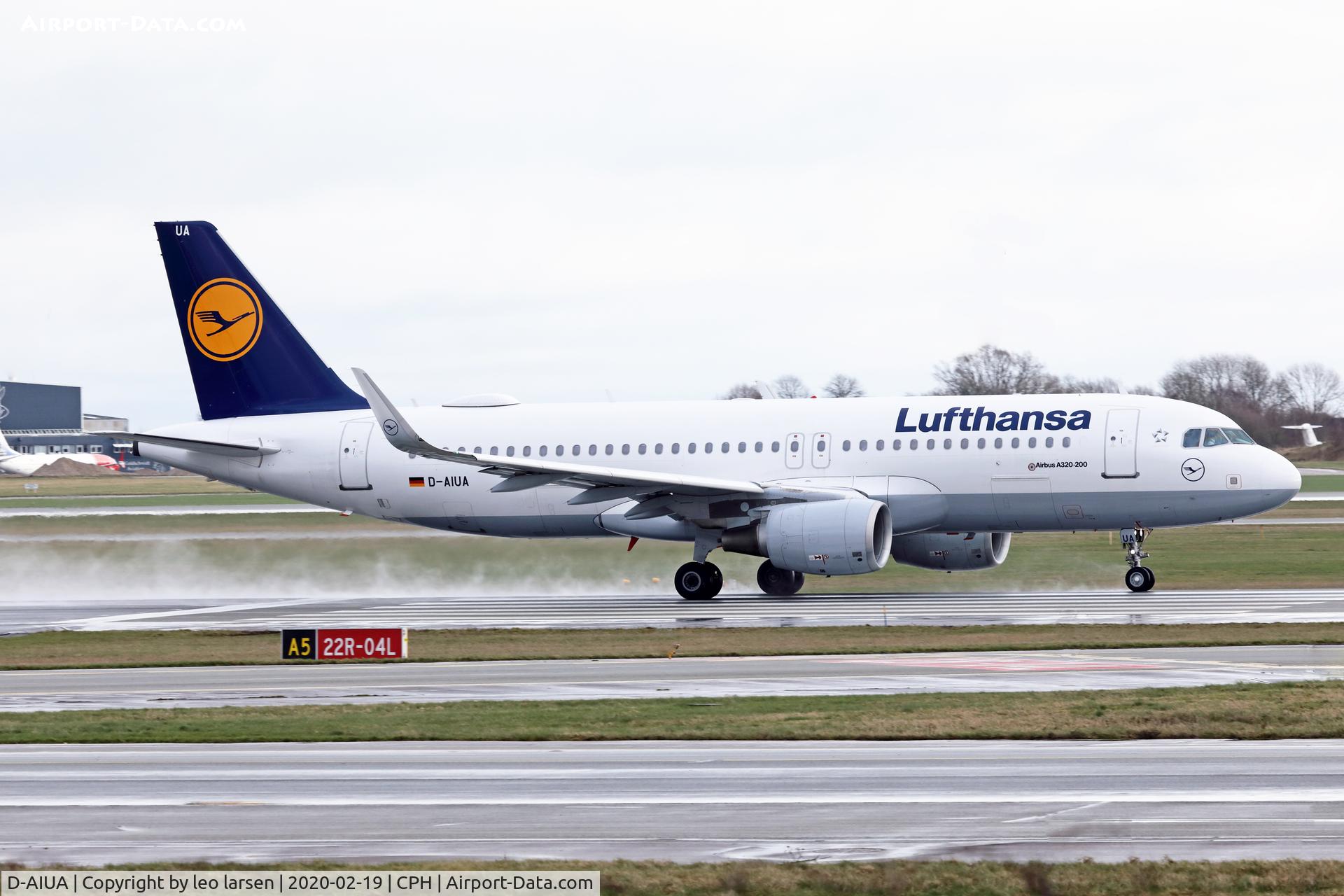 D-AIUA, 2013 Airbus A320-214 C/N 5935, Copenhagen 19.2.2020