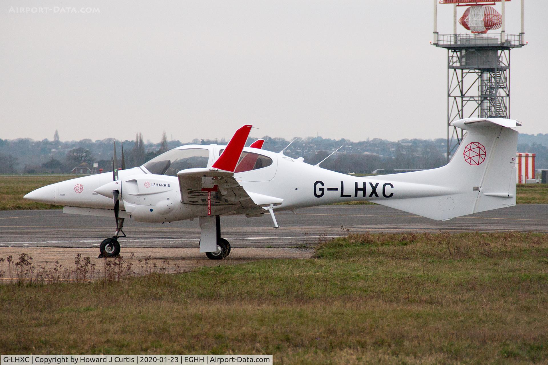 G-LHXC, 2019 Diamond DA-42 NG Twin Star C/N 42.N253, A new resident here.