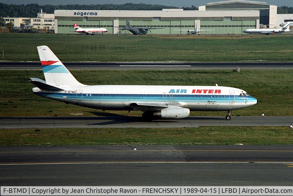 F-BTMD, 1972 Dassault Mercure 100 C/N 02, Air Inter