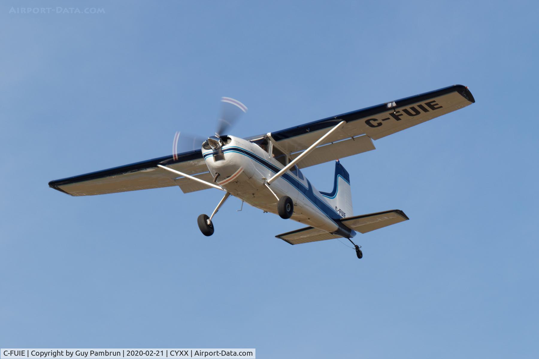 C-FUIE, 1966 Cessna A185E Skywagon 185 C/N 185 1060, Landing