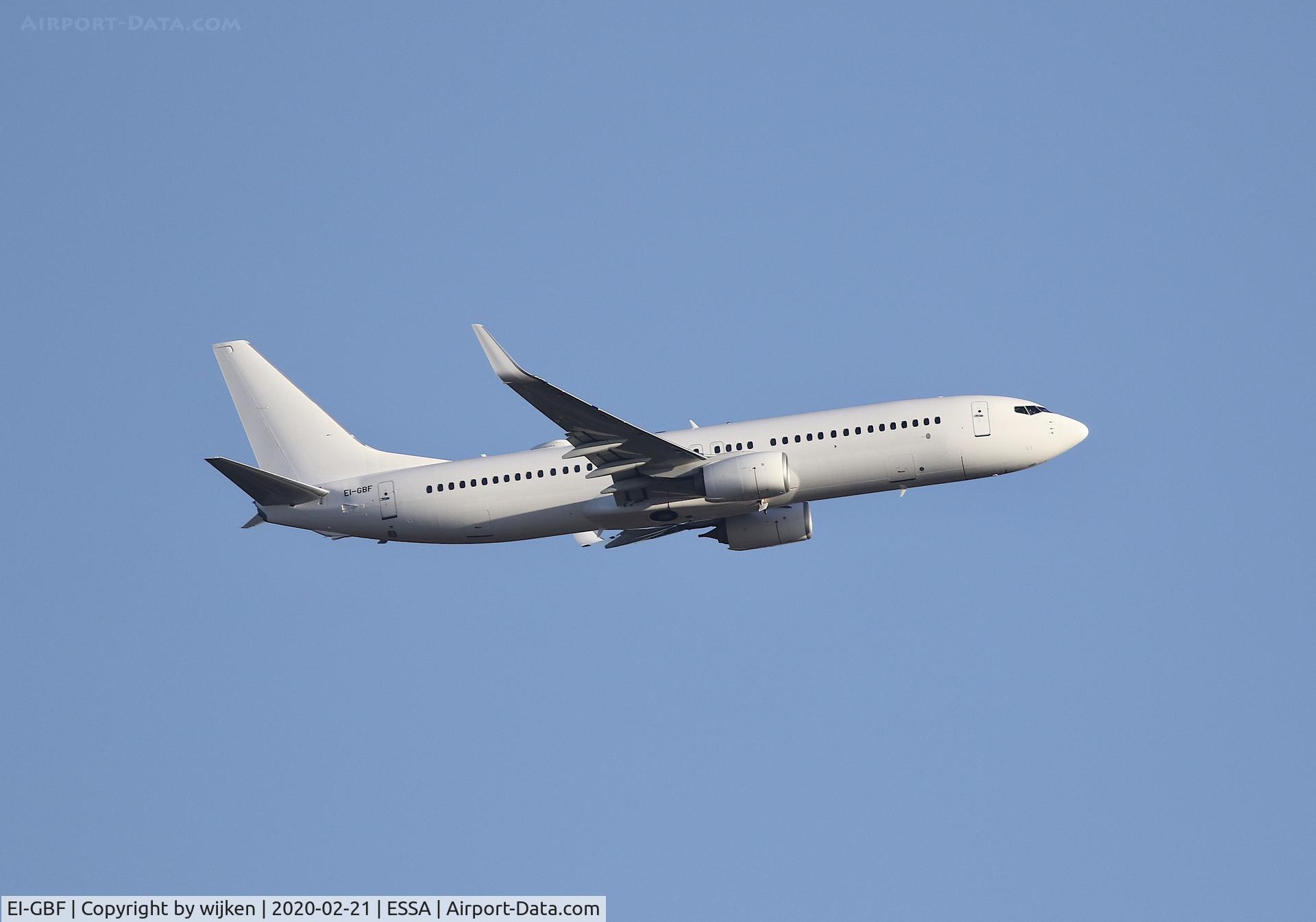 EI-GBF, 2013 Boeing 737-8JP C/N 39022, RWY 19R