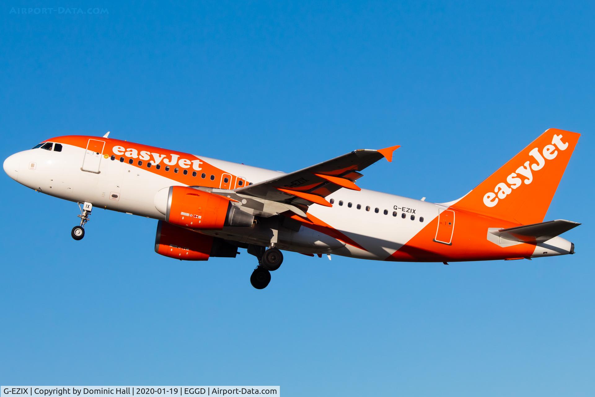 G-EZIX, 2005 Airbus A319-111 C/N 2605, BRS 19/01/20
