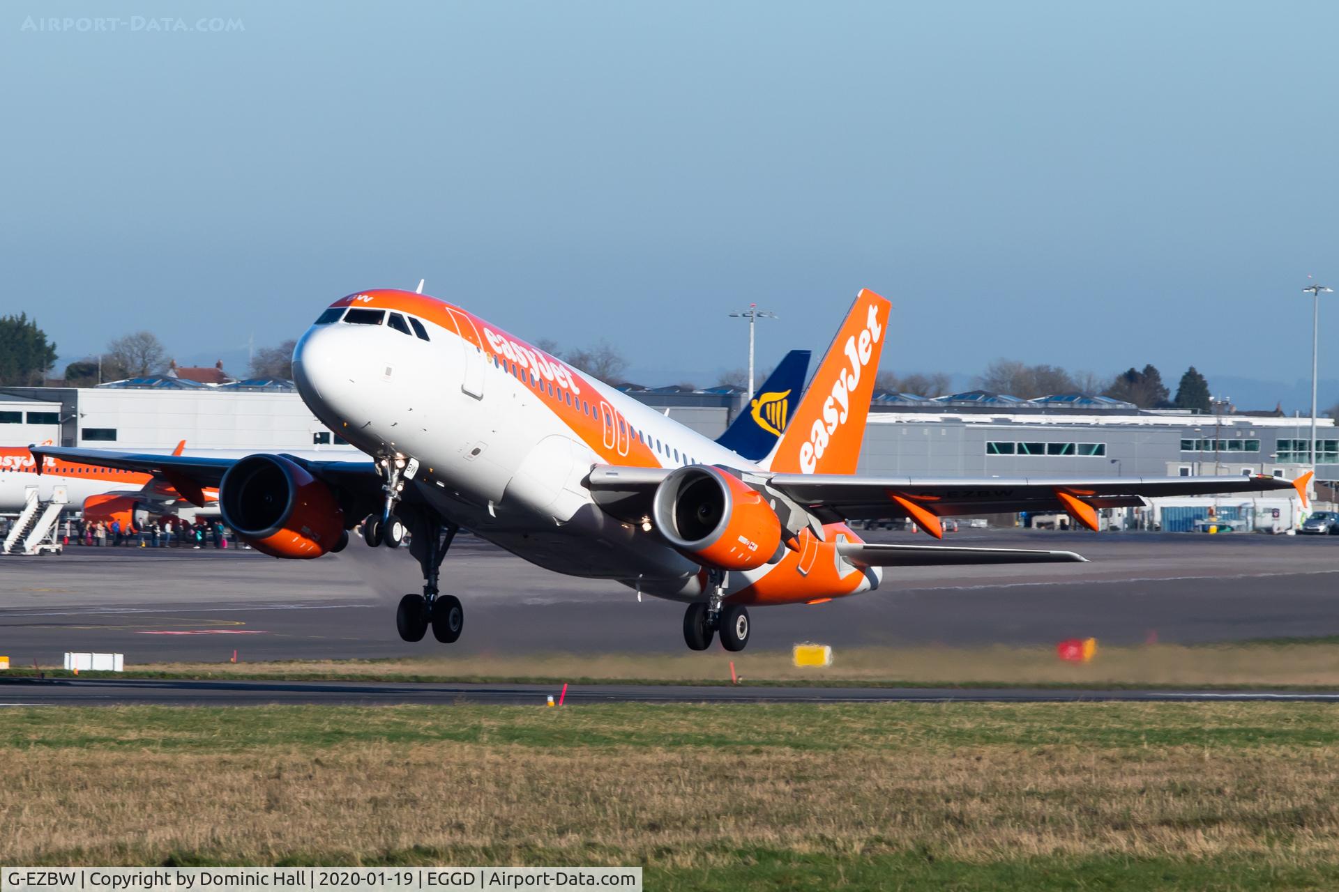 G-EZBW, 2007 Airbus A319-111 C/N 3134, BRS 19/01/20