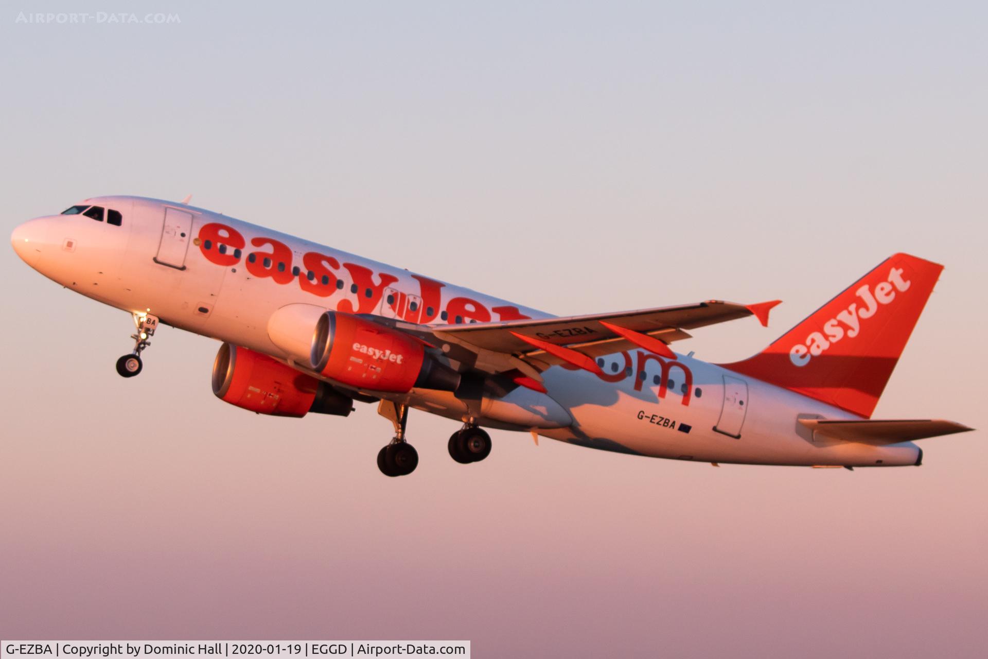 G-EZBA, 2006 Airbus A319-111 C/N 2860, BRS 19/01/20