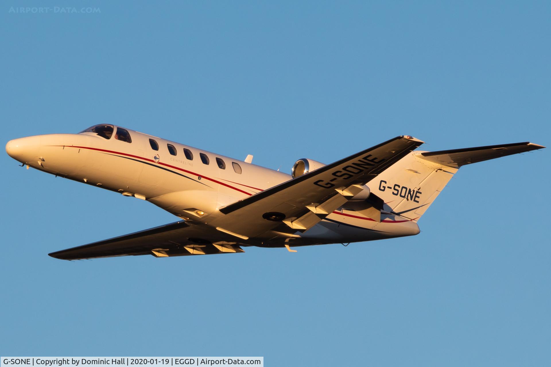 G-SONE, 2001 Cessna 525A CitationJet CJ2 C/N 525A-0031, BRS 19/01/20