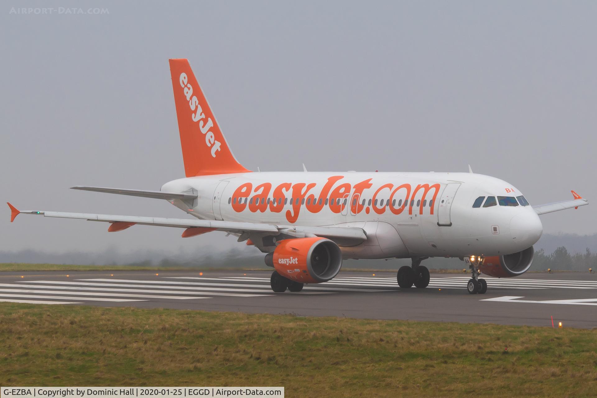 G-EZBA, 2006 Airbus A319-111 C/N 2860, BRS 25/01/20