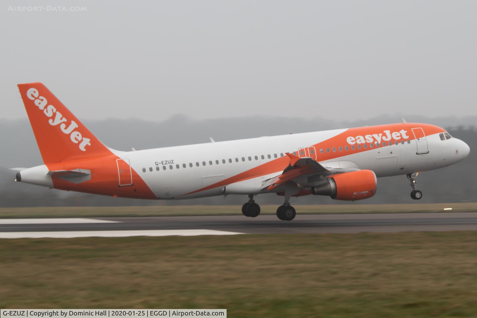 G-EZUZ, 2012 Airbus A320-214 C/N 5187, BRS 25/01/20
