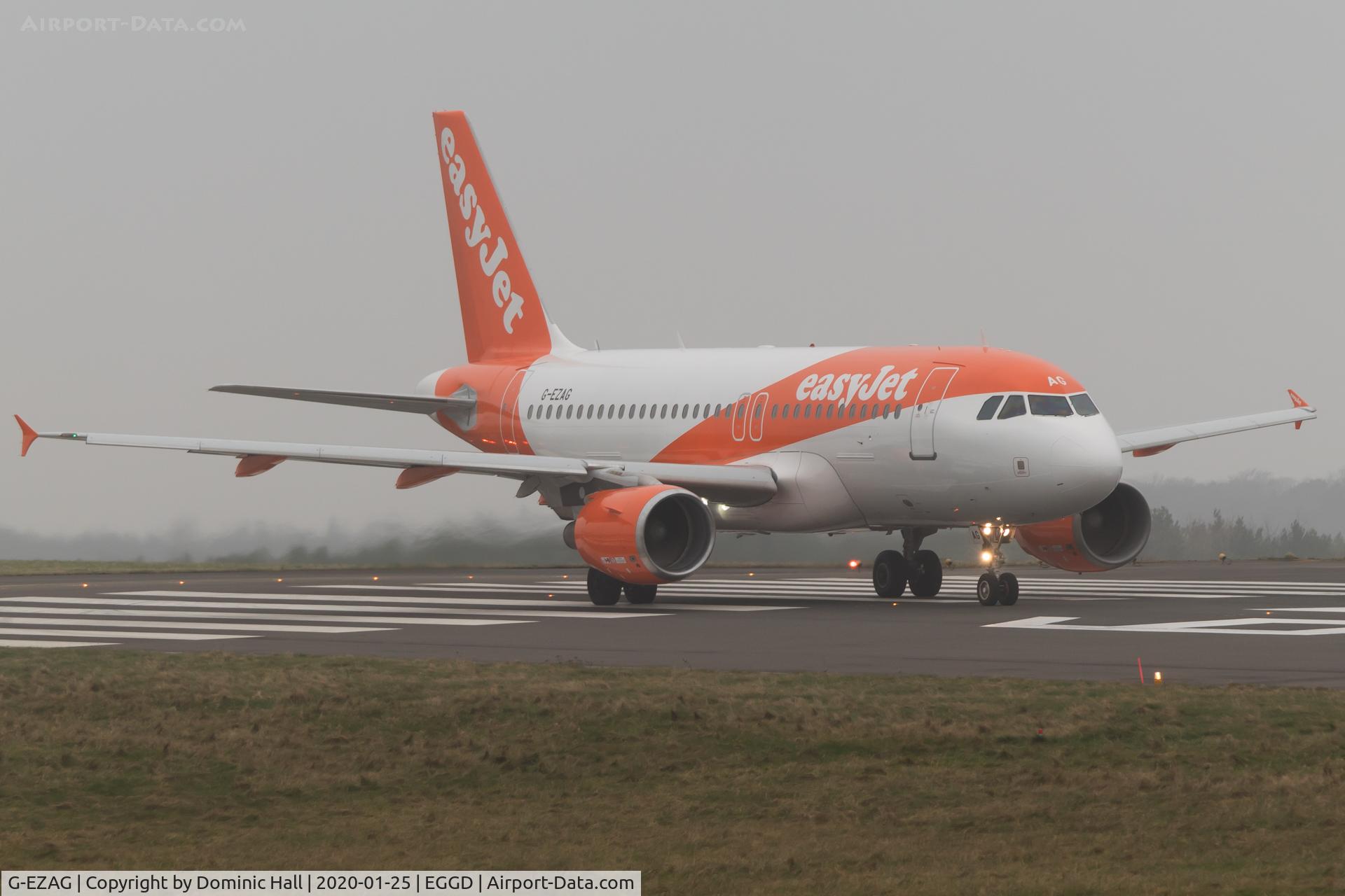 G-EZAG, 2006 Airbus A319-111 C/N 2727, BRS 25/01/20