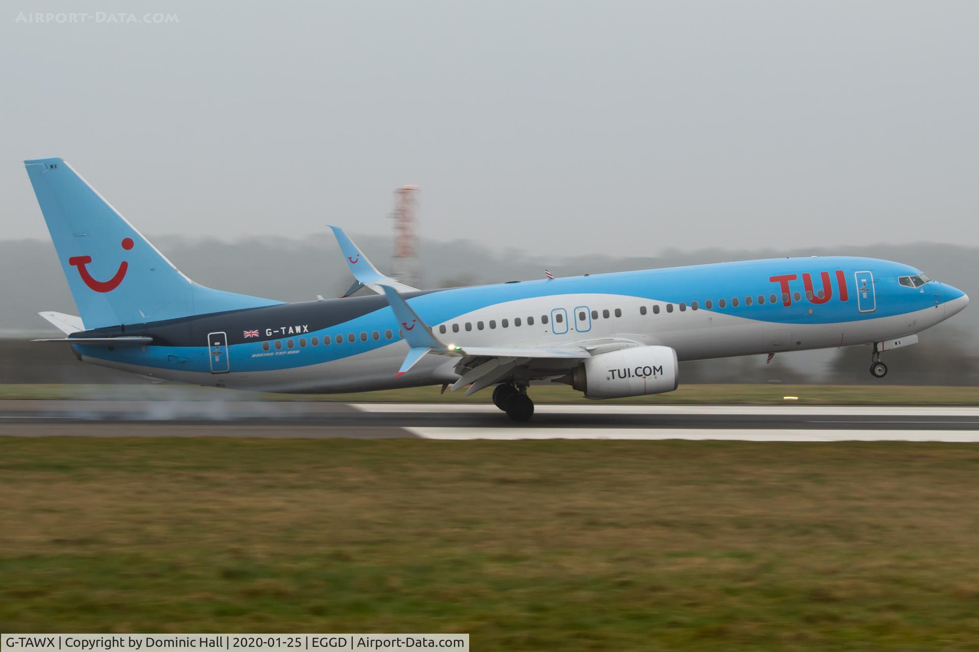 G-TAWX, 2013 Boeing 737-8K5 C/N 44272, BRS 25/01/20