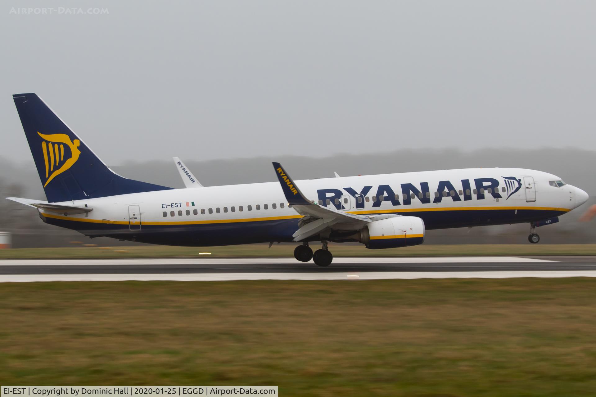 EI-EST, 2011 Boeing 737-8AS C/N 34994, BRS 25/01/20