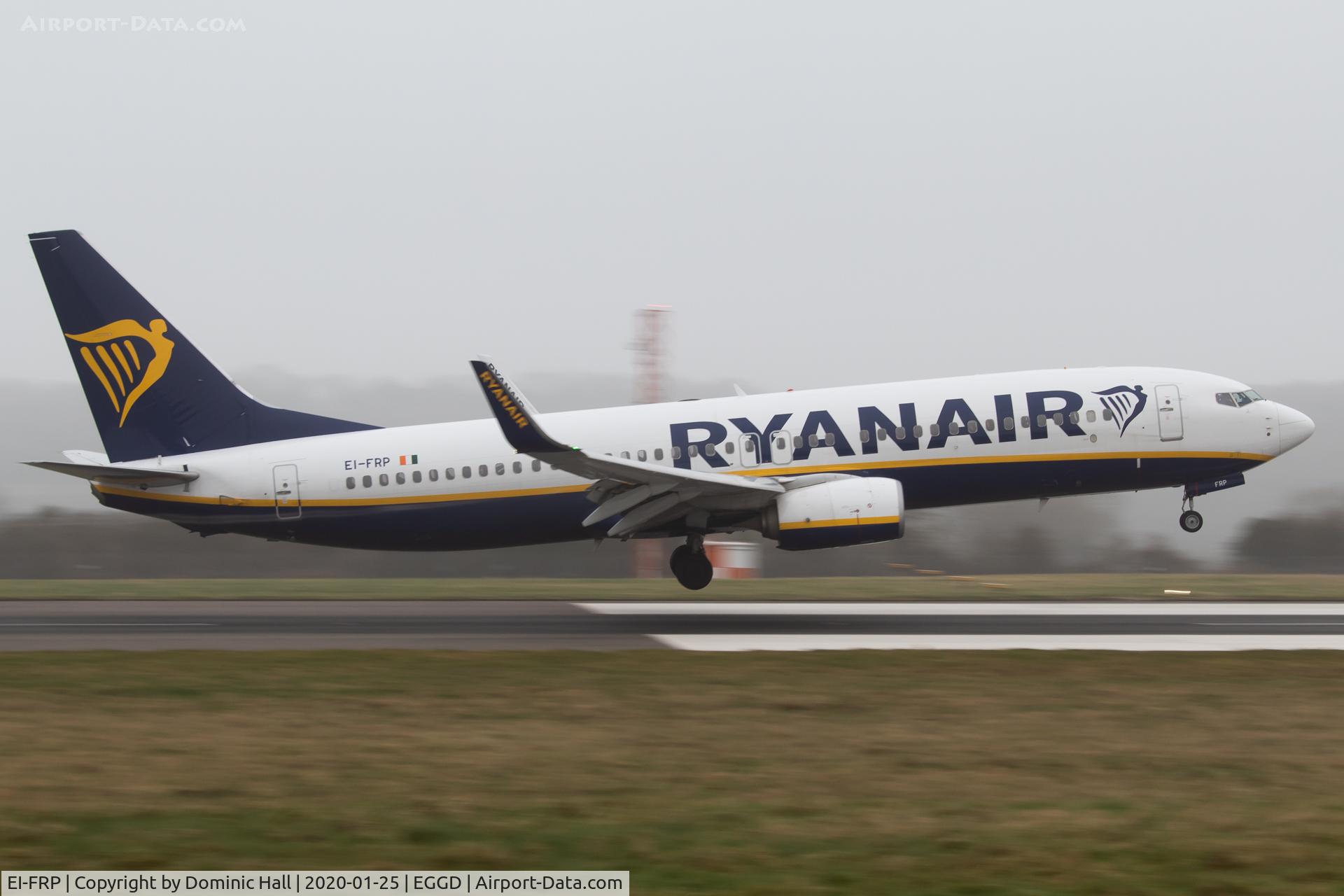 EI-FRP, 2016 Boeing 737-8AS C/N 62692, BRS 25/01/20