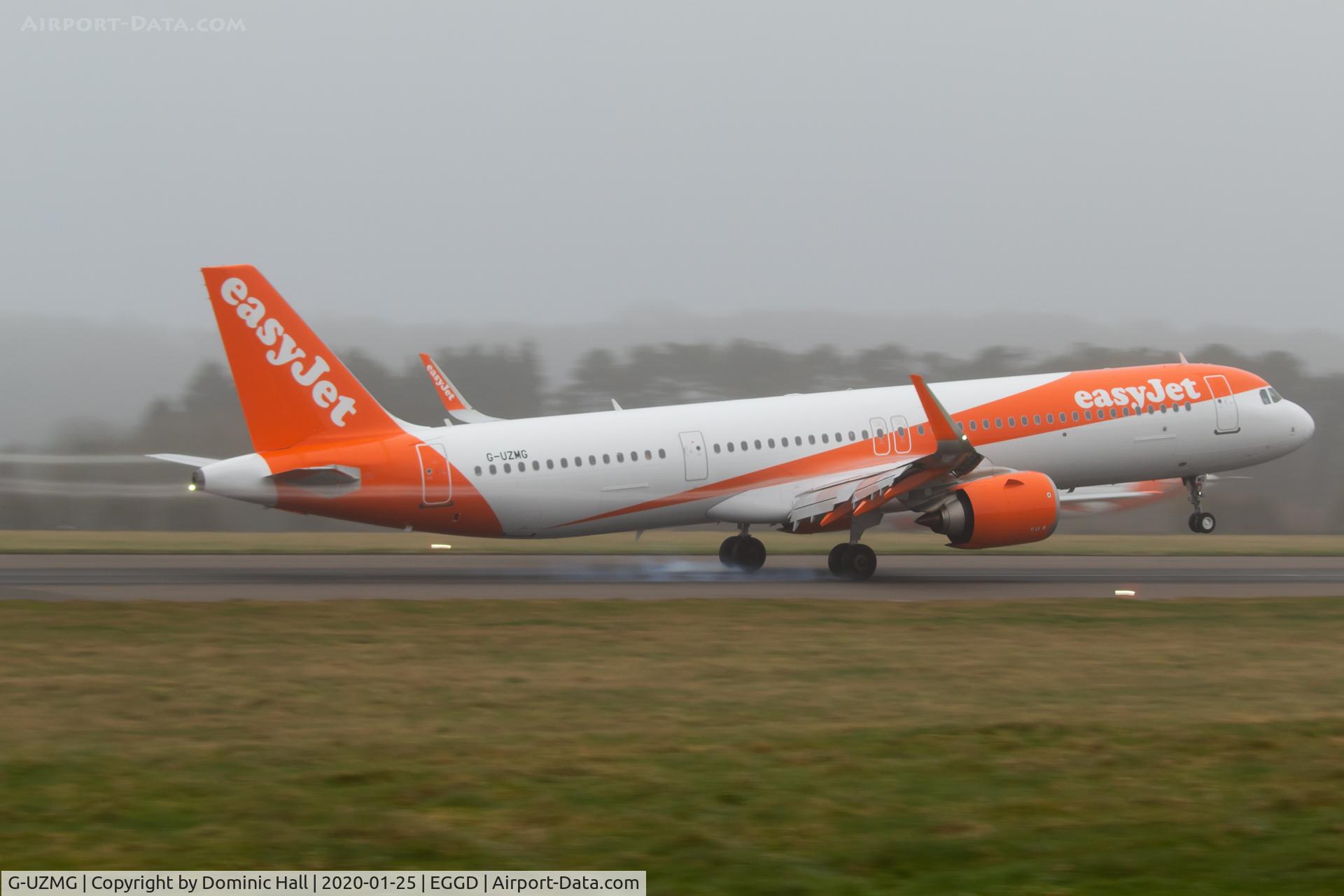 G-UZMG, 2019 Airbus A321-251NX C/N 9204, BRS 25/01/20