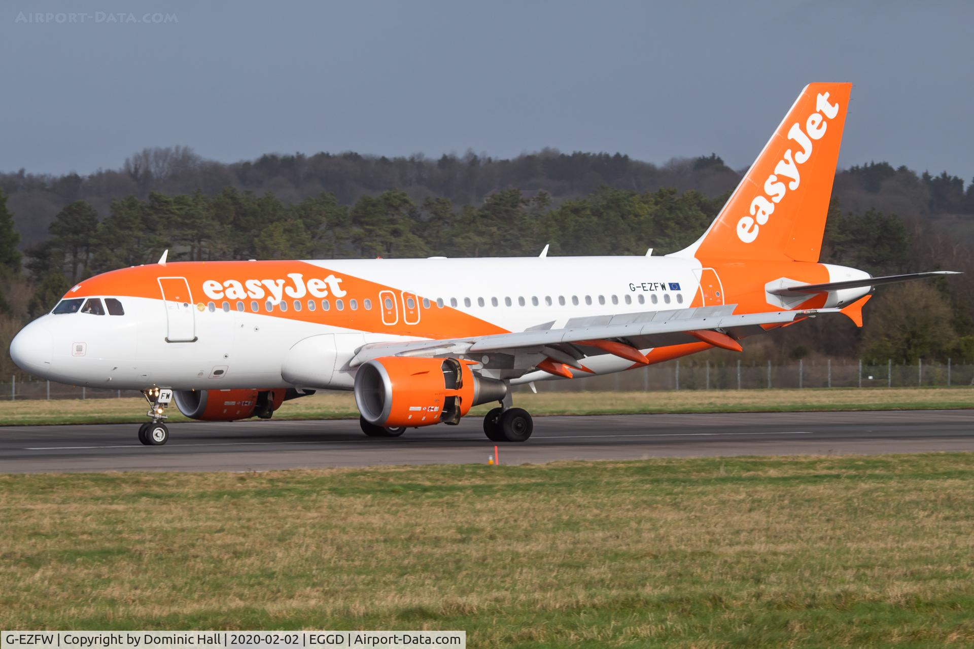 G-EZFW, 2010 Airbus A319-111 C/N 4380, BRS 02/02/20
