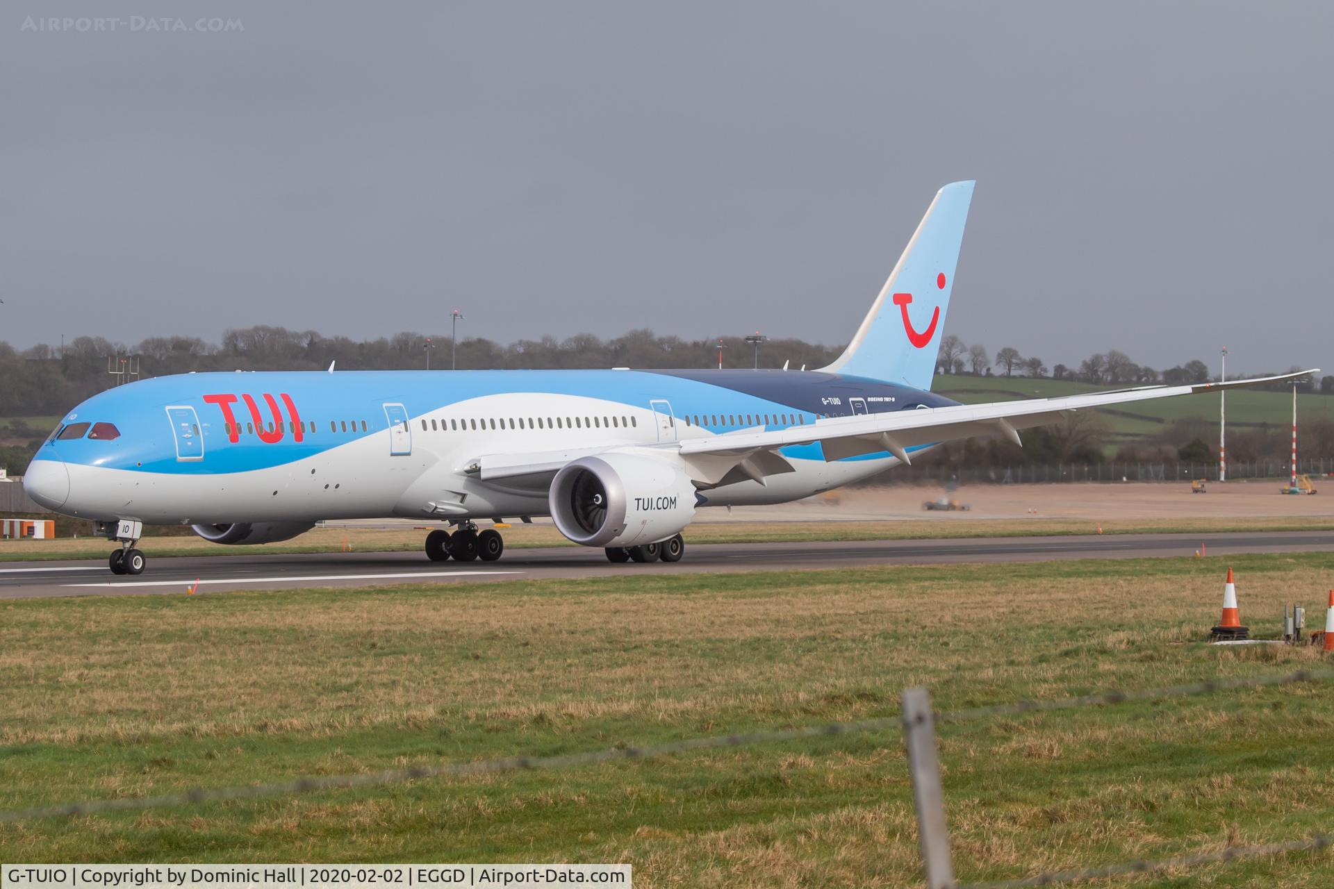 G-TUIO, 2019 Boeing 787-9 Dreamliner C/N 64294, BRS 02/02/20