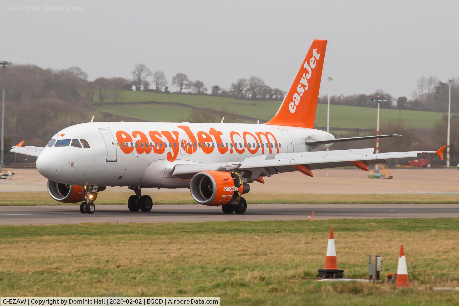 G-EZAW, 2006 Airbus A319-111 C/N 2812, BRS 02/02/20