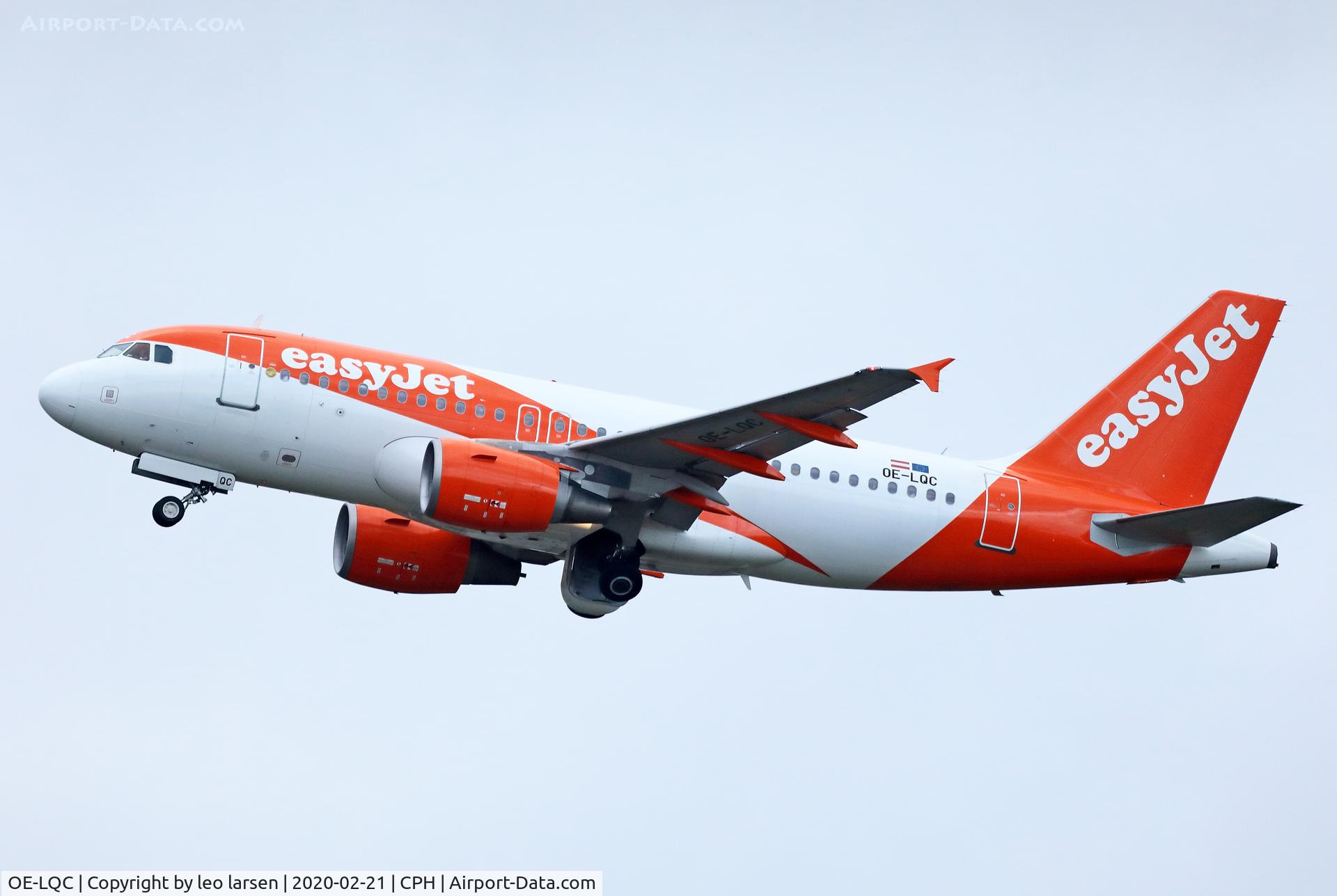OE-LQC, 2009 Airbus A319-111 C/N 3788, Copenhagen 21.2.2020